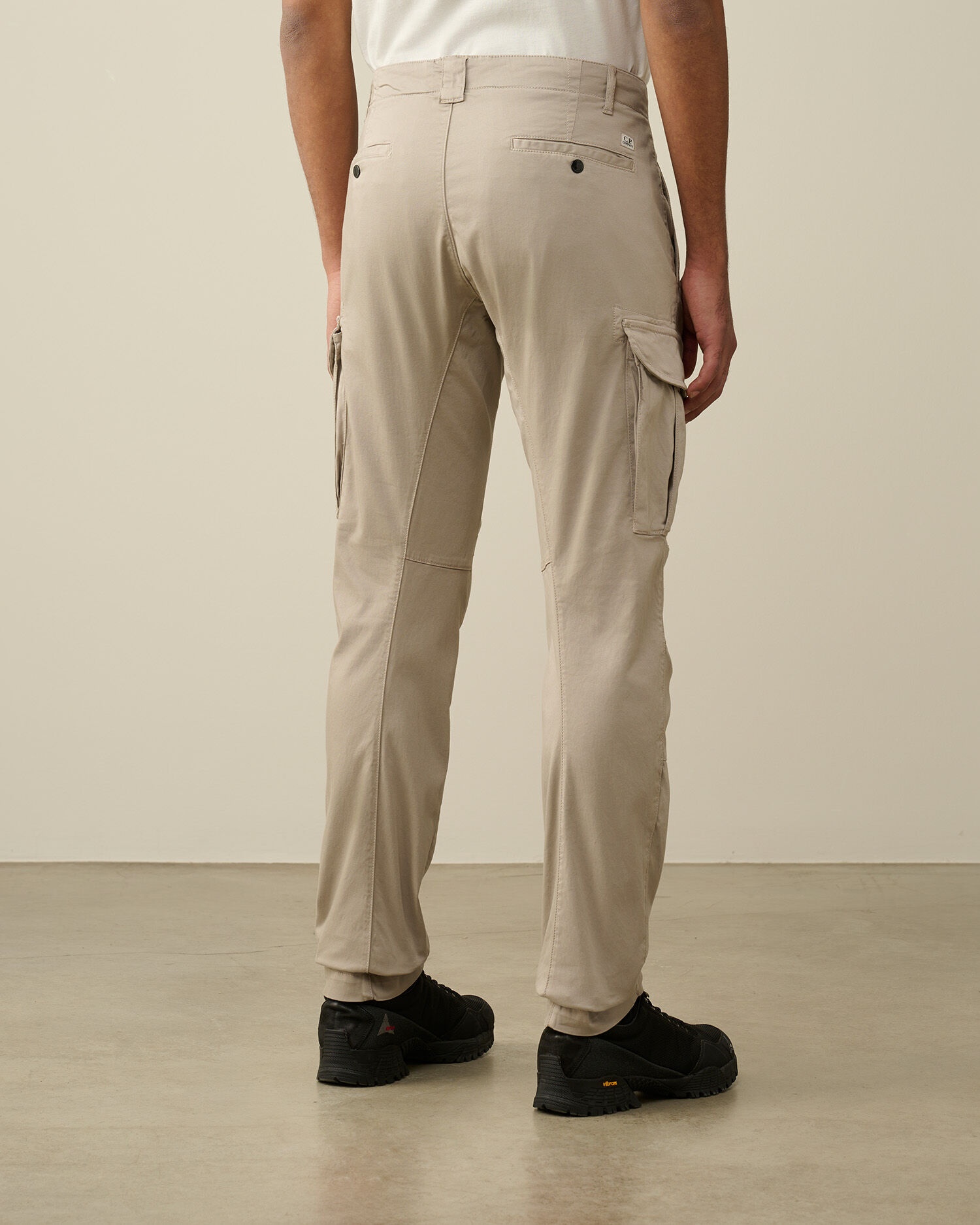 Stretch Sateen Ergonomic Lens Cargo Pants - 3