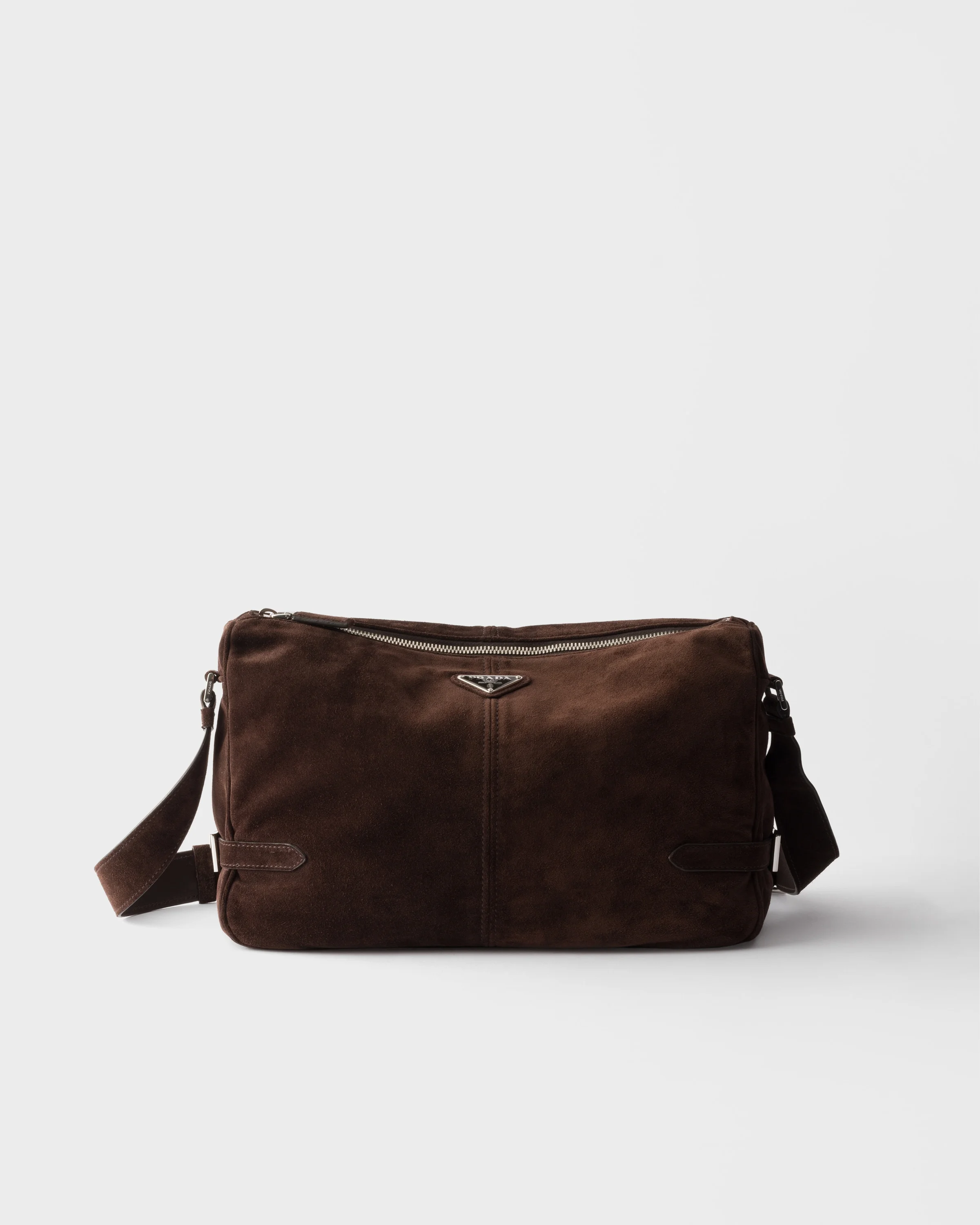 Suede shoulder bag - 1