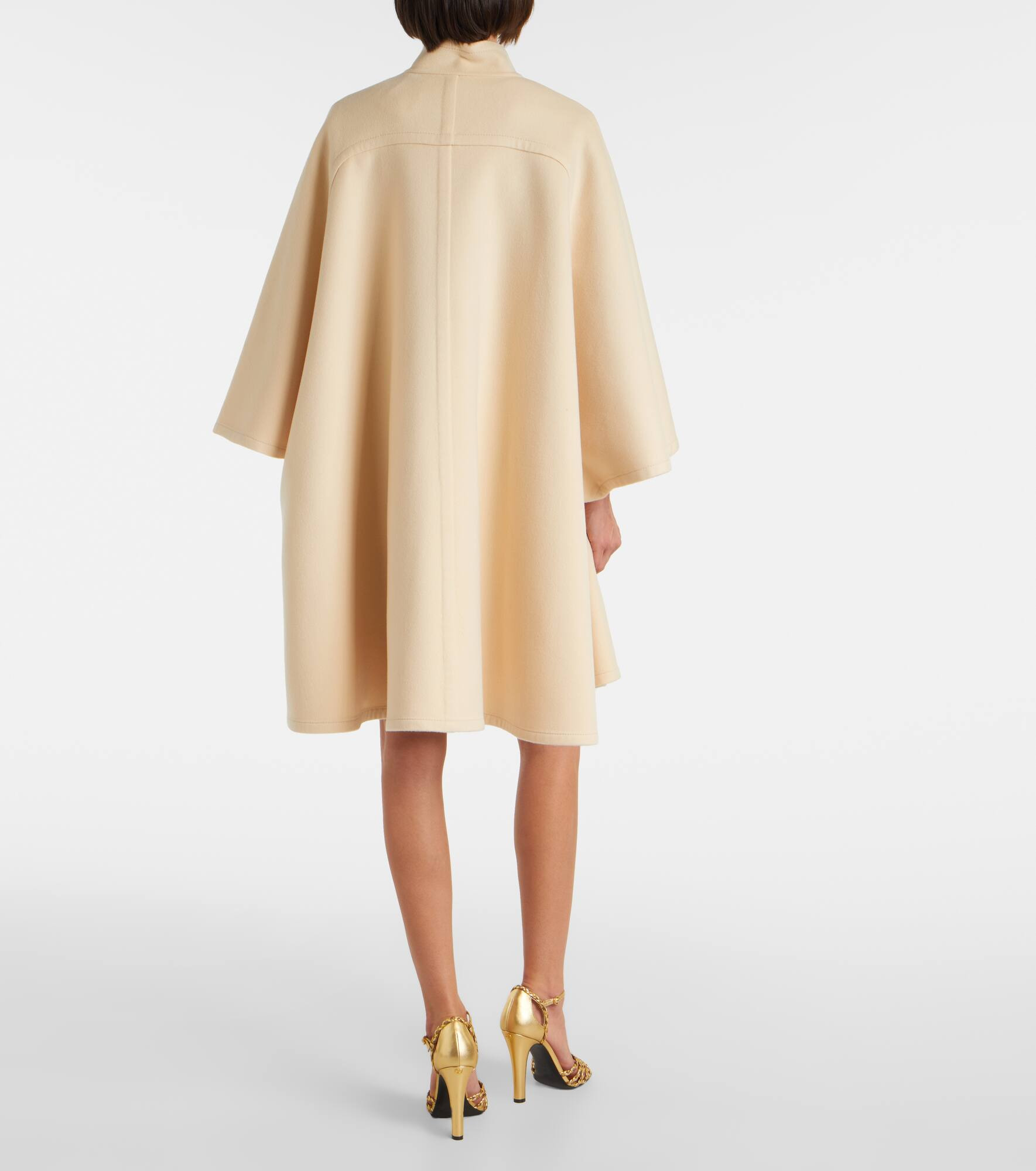 Wool and cashmere coat - 3