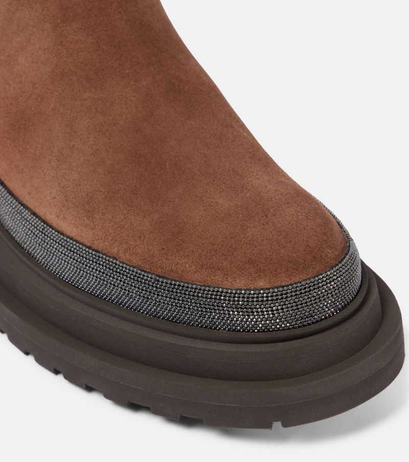 Monili suede Chelsea boots 6