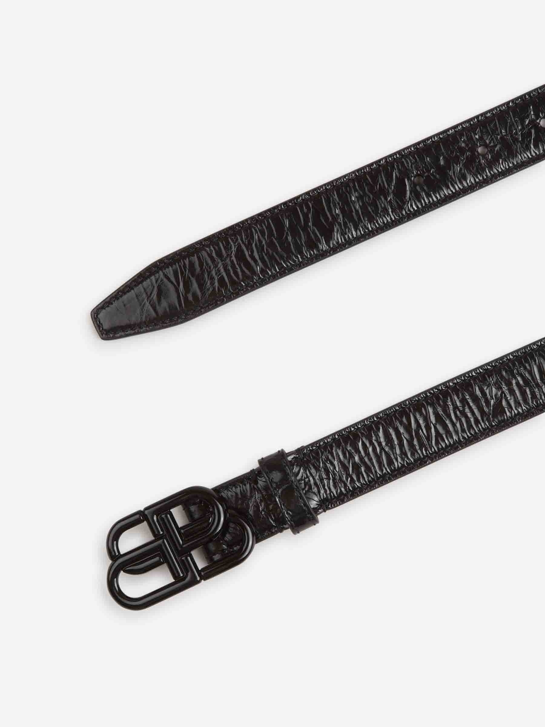 LOGO BUCKLE BELT - 3