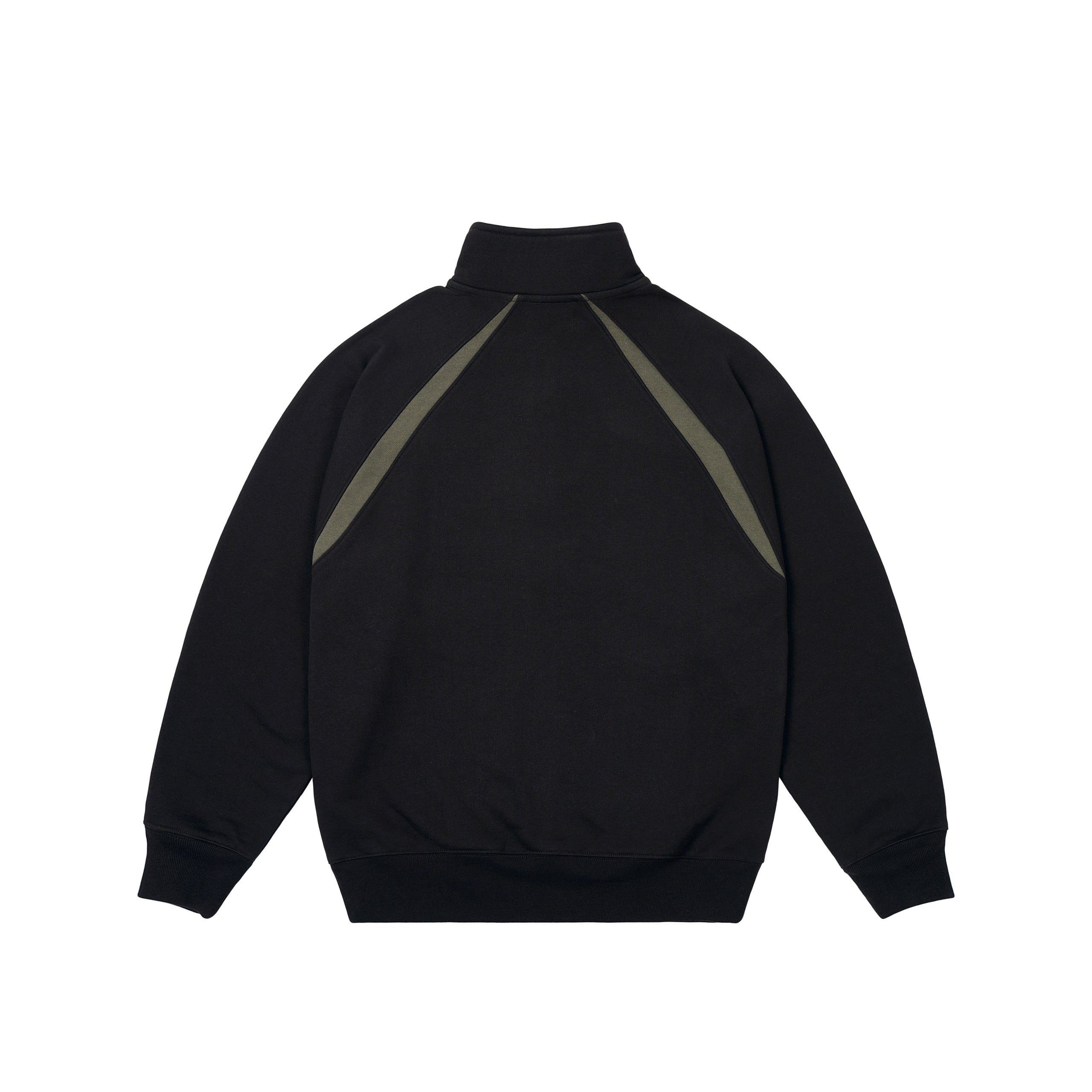 PALACE INTERNATIONAL 1/4 ZIP BLACK - 2