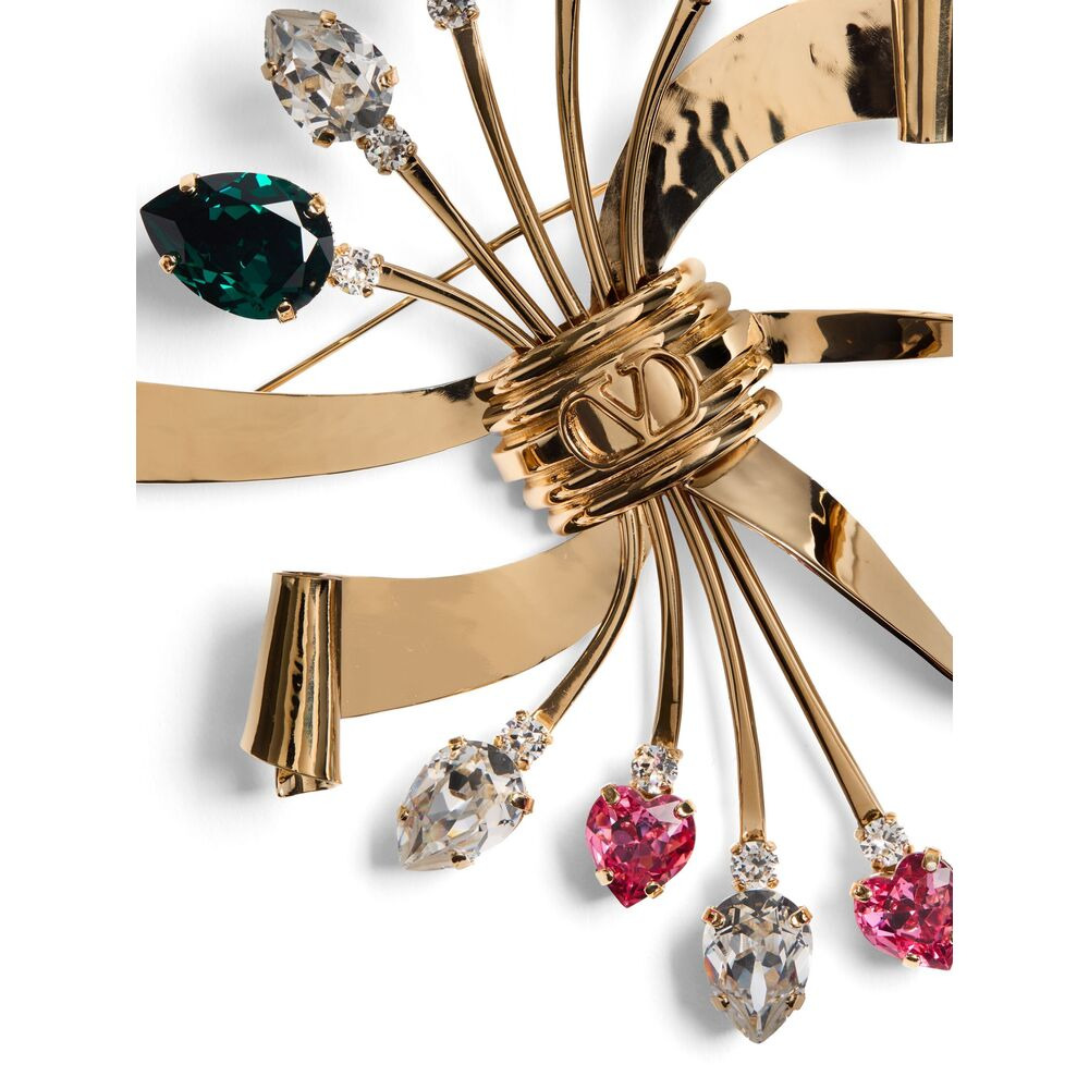 Valentino Garavani Gold Brooches & Pins Women - 2