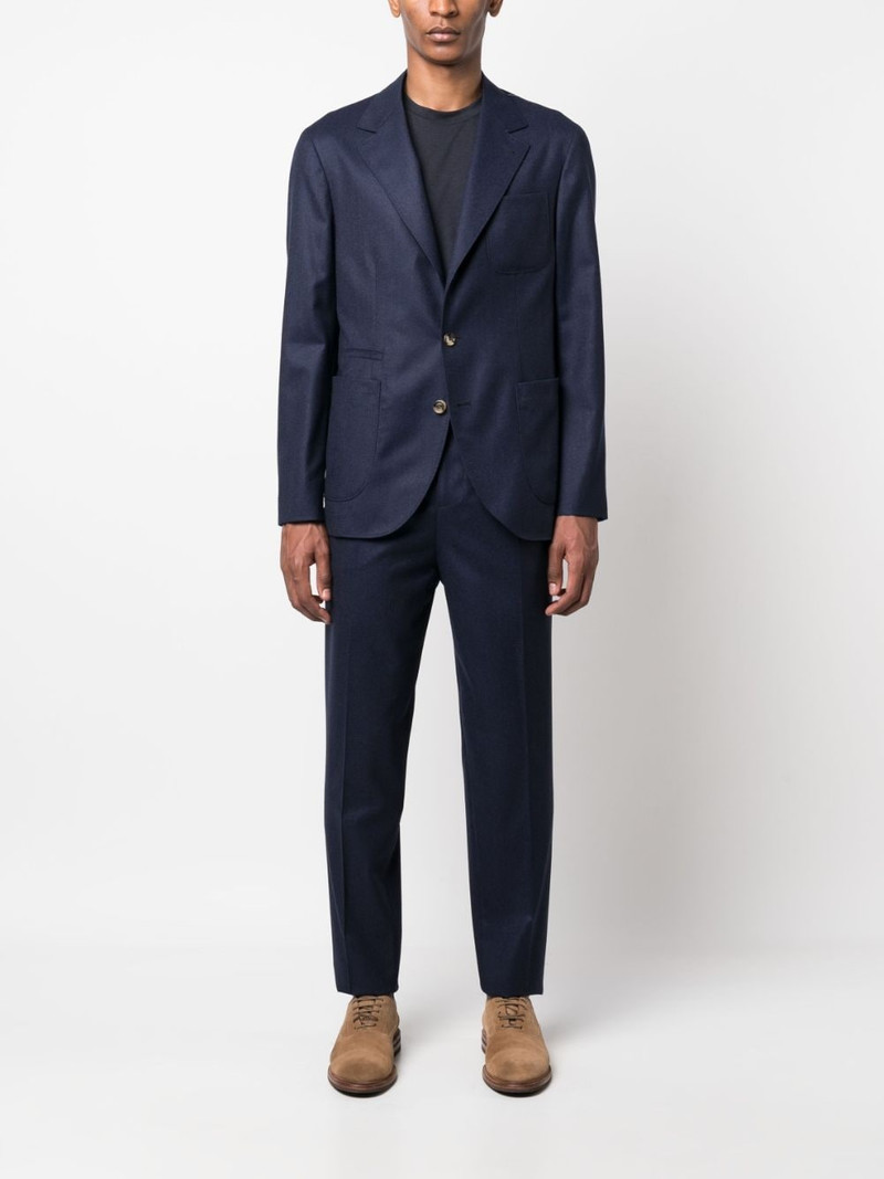 Brunello Cucinelli single-breasted wool suit outlook