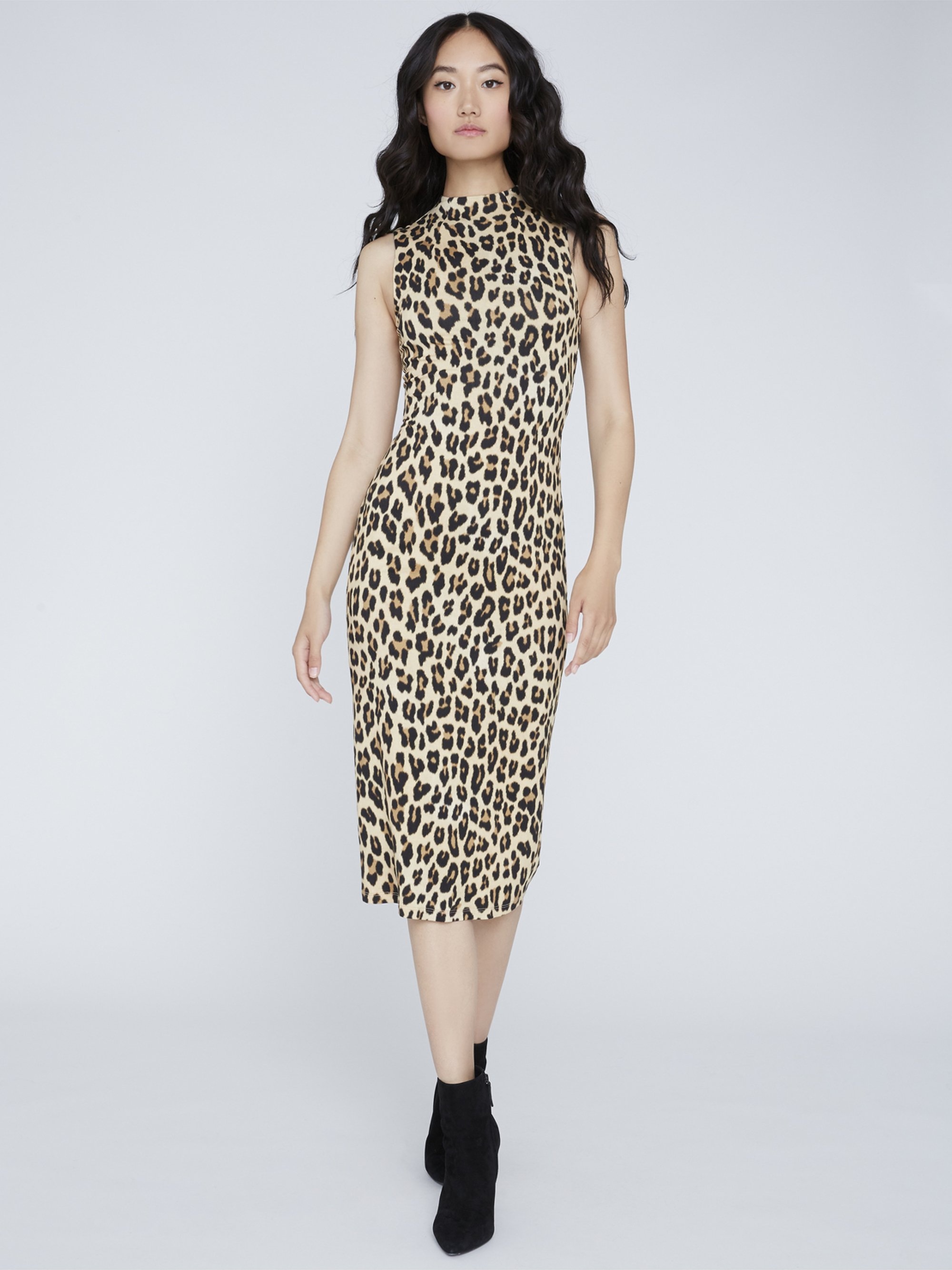 delora fitted midi dress Alice + Olivia NWT Delora Fitted Collared Midi Dress (Retails for $350) main image 0