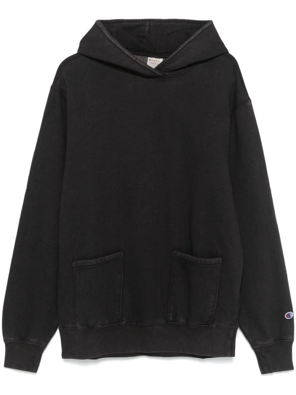 patch-pockets hoodie - 1