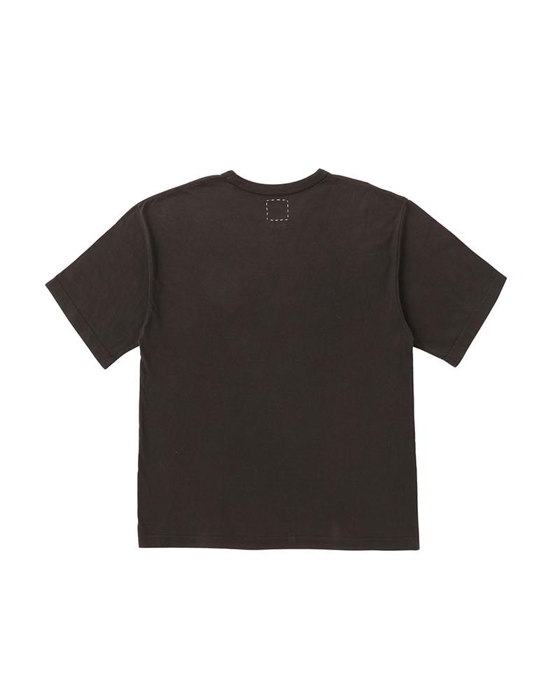 JUMBO TEE S/S DMGD CHARCOAL - 2