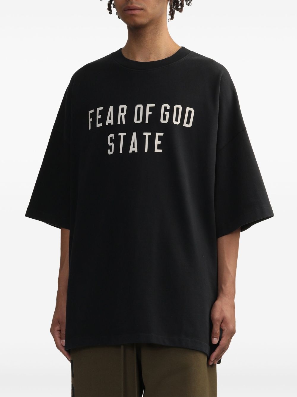 logo-print T-shirt - 3