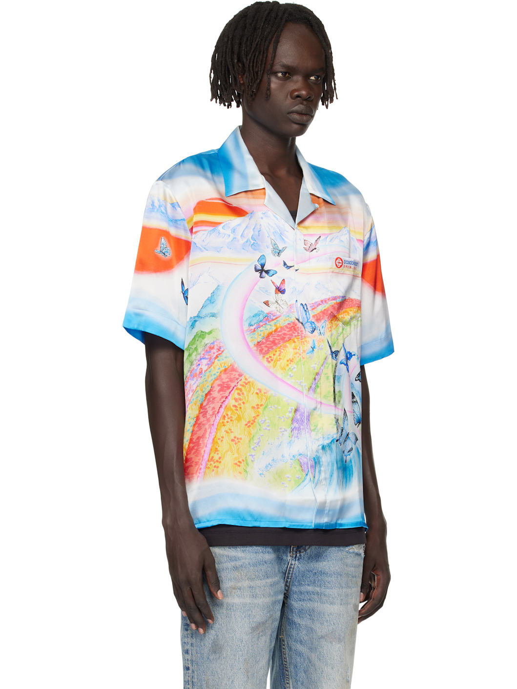 Multicolor Silk Shirt - 2