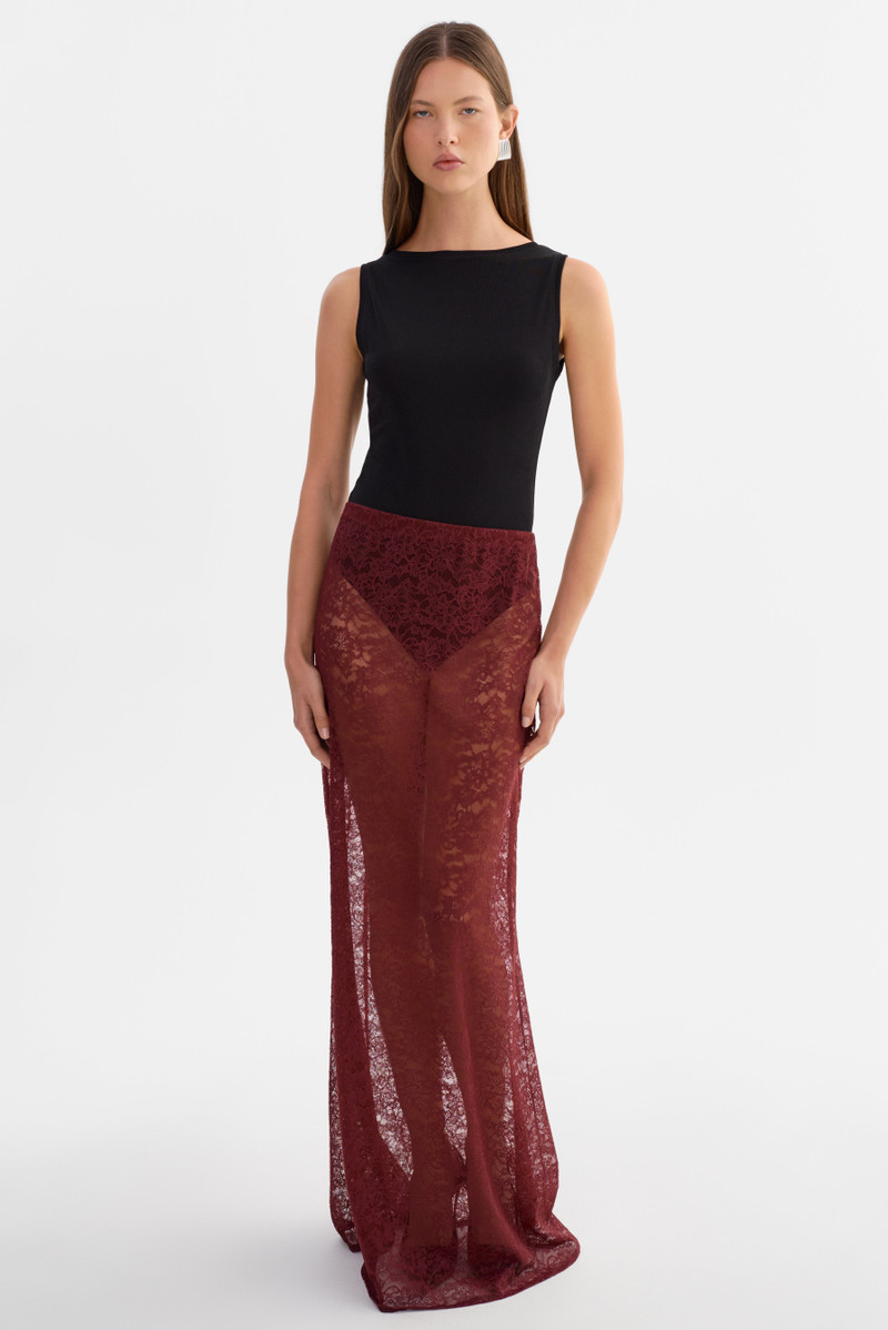 REN | Lace Maxi Skirt 1