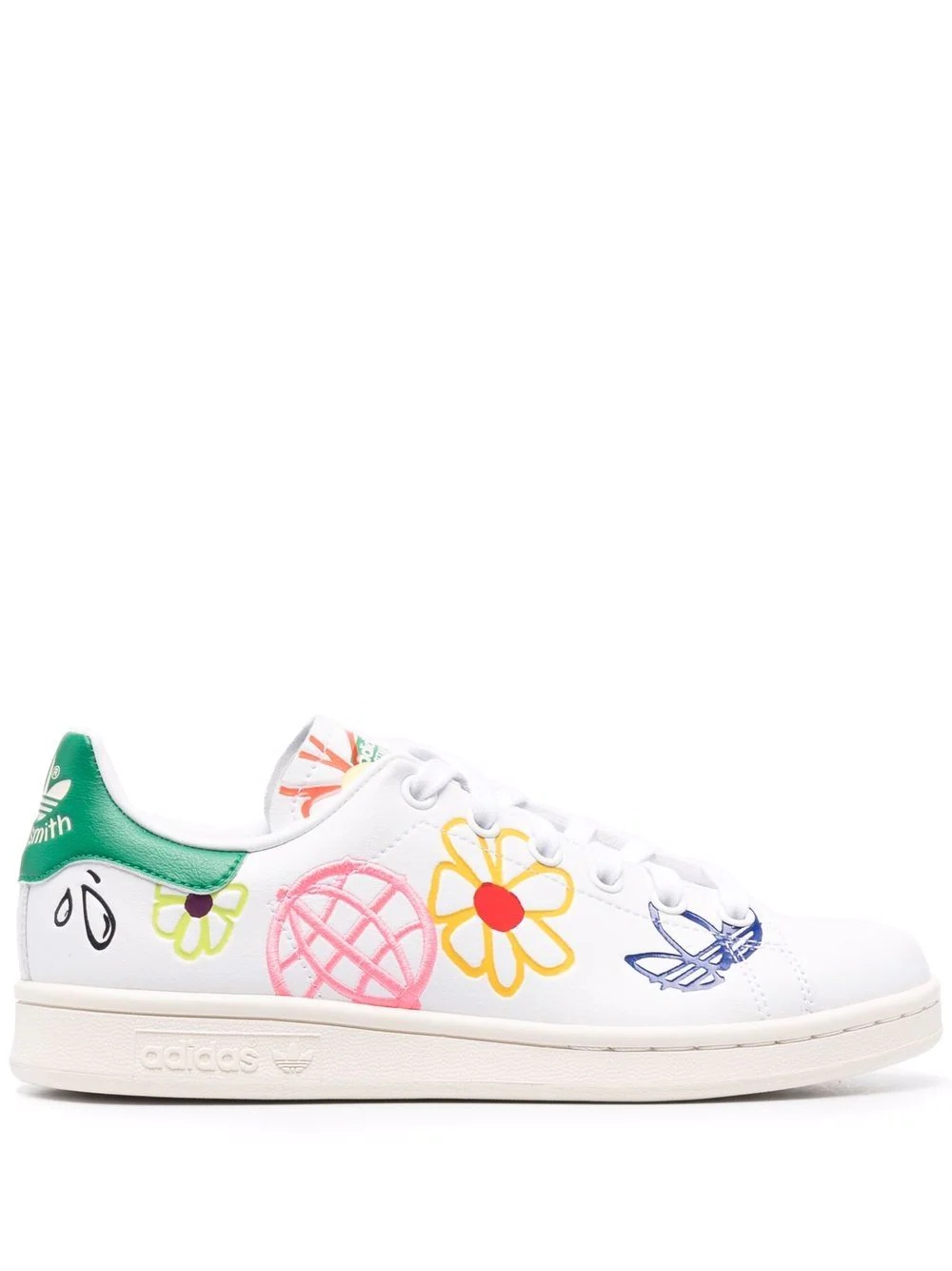 Stan Smith graffiti-print sneakers - 1