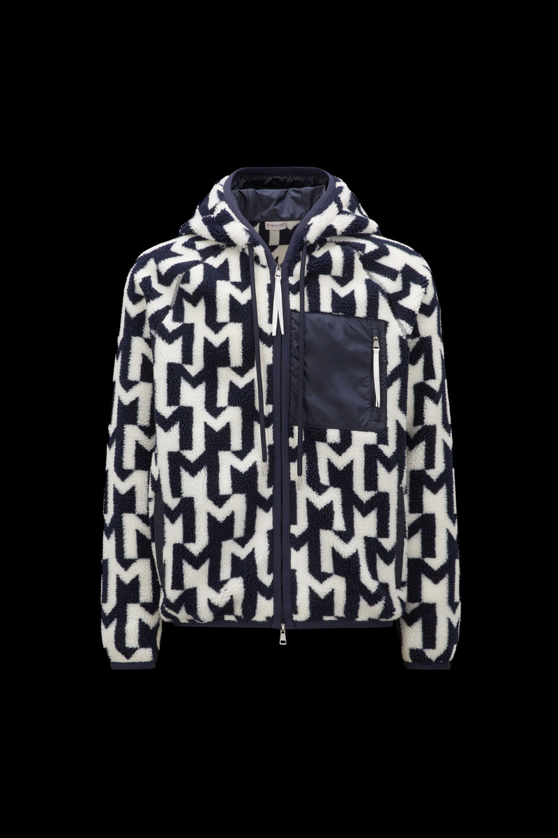 Monogram Zip-Up Hoodie 1