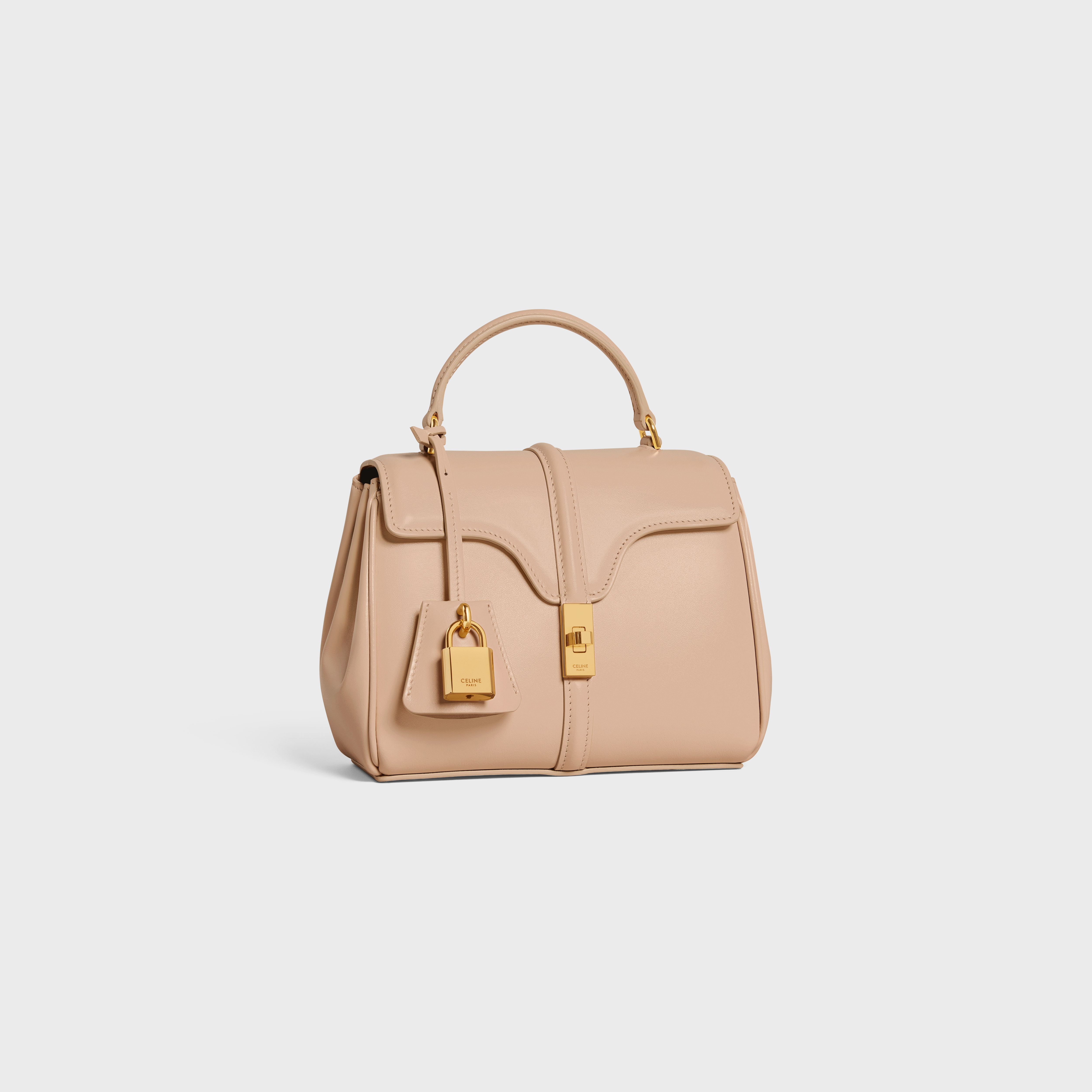 MINI 16 in satinated calfskin - 2