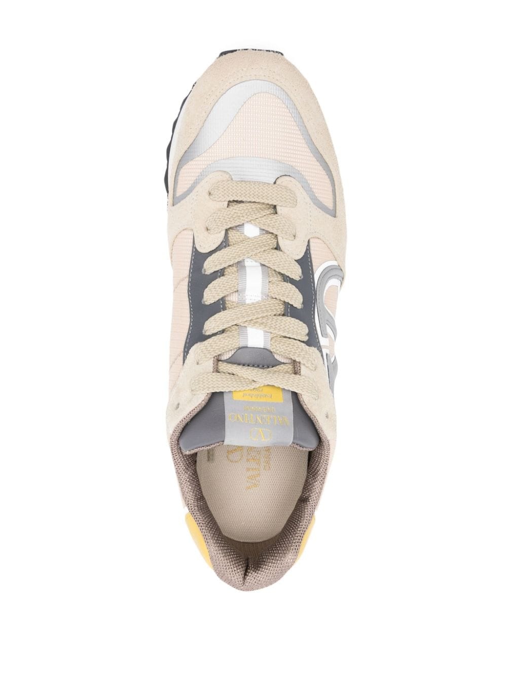 VLogo lace-up sneakers - 4