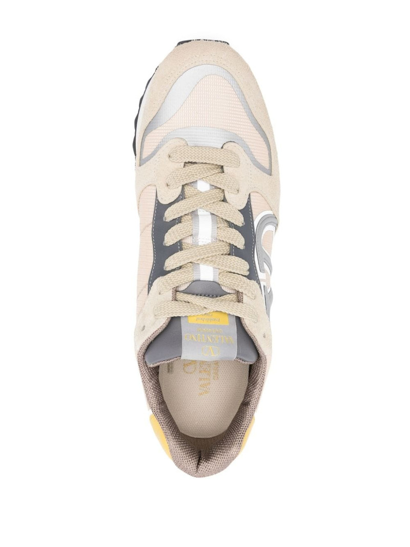 VLogo lace-up sneakers 4