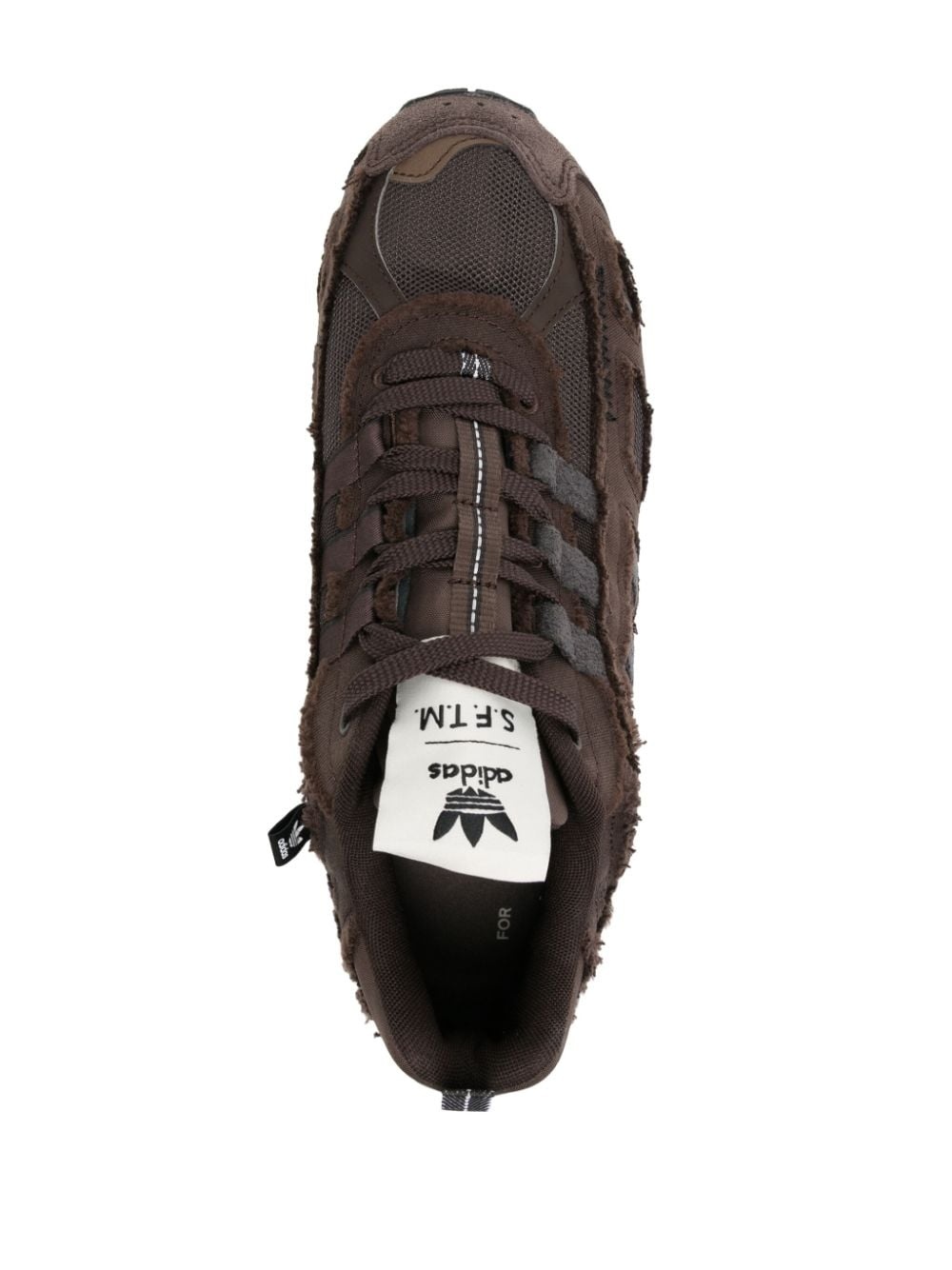 x adidas Shadowturf panelled canvas sneakers - 4