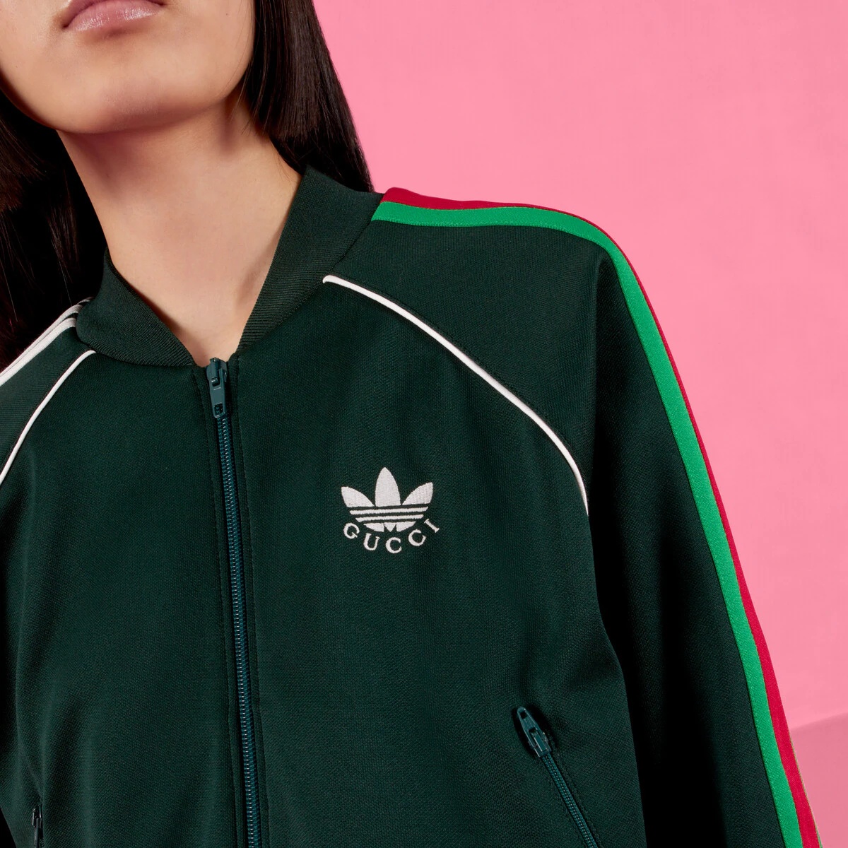 adidas x Gucci zip jacket - 4
