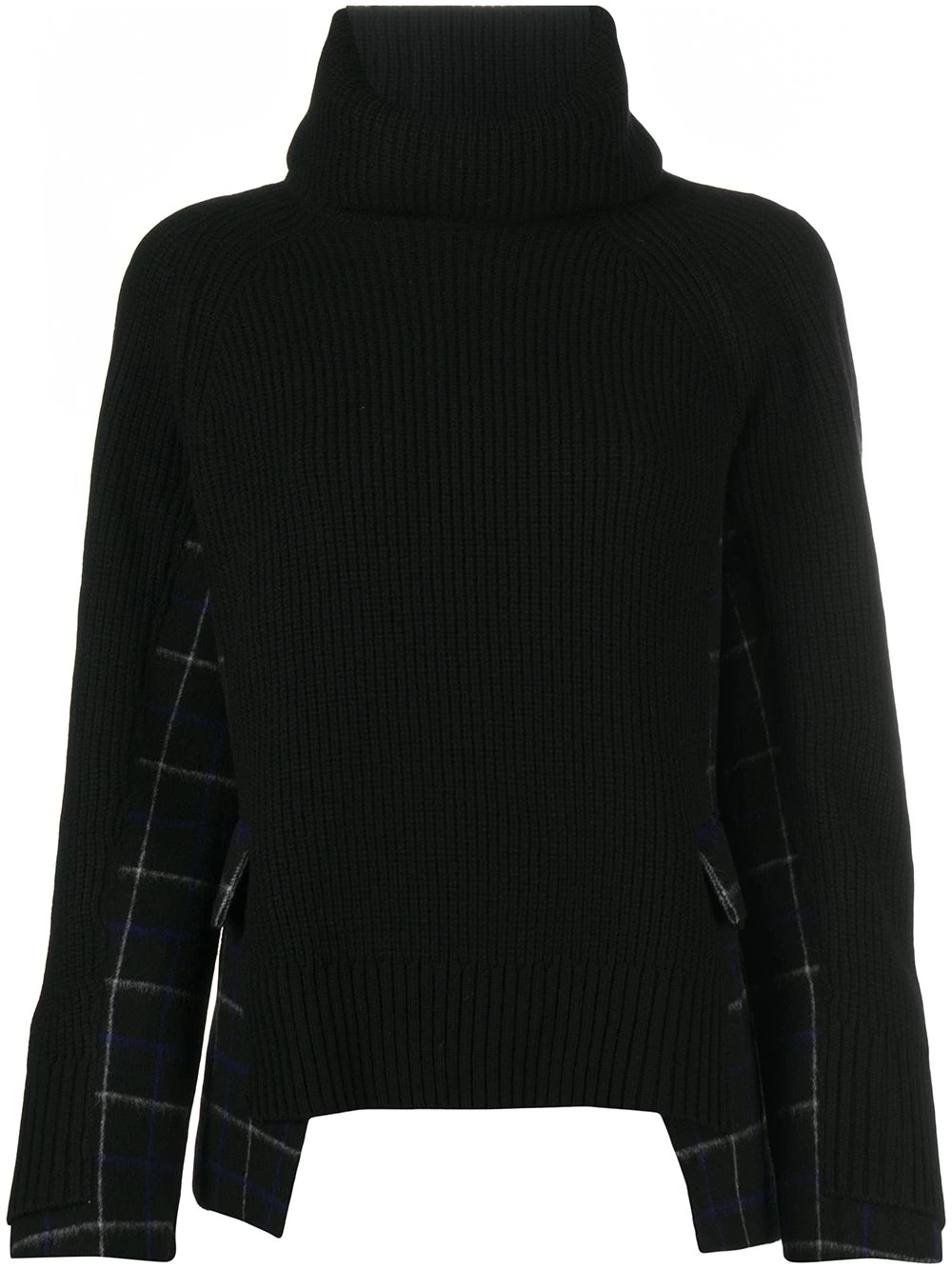 plaid panel jumper - 1