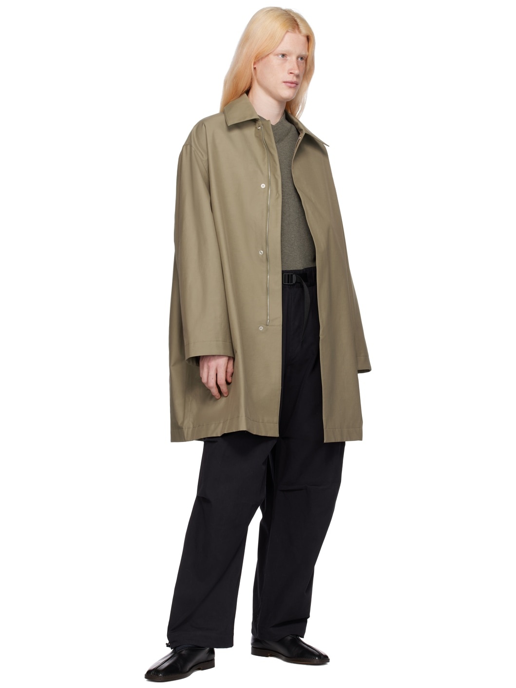 Khaki Chassis Coat - 4