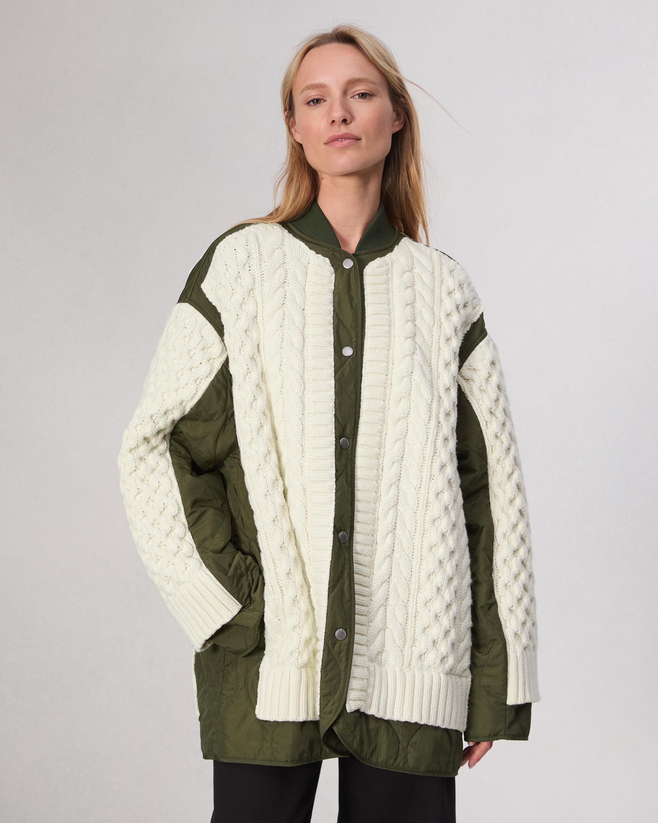 Winnie Mixed-Media Jacket - 2
