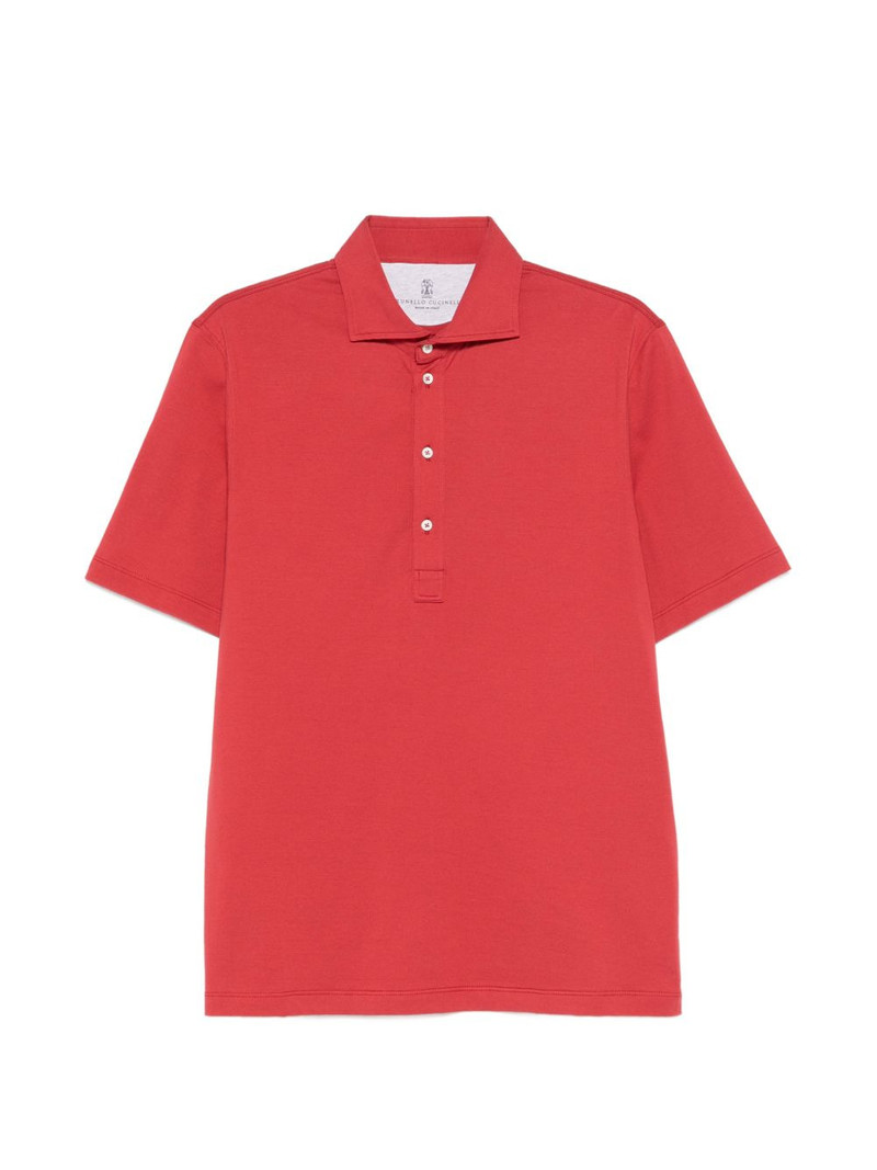 buttoned polo shirt 1