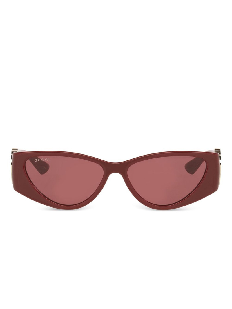 GG-logo cat-eye sunglasses 1