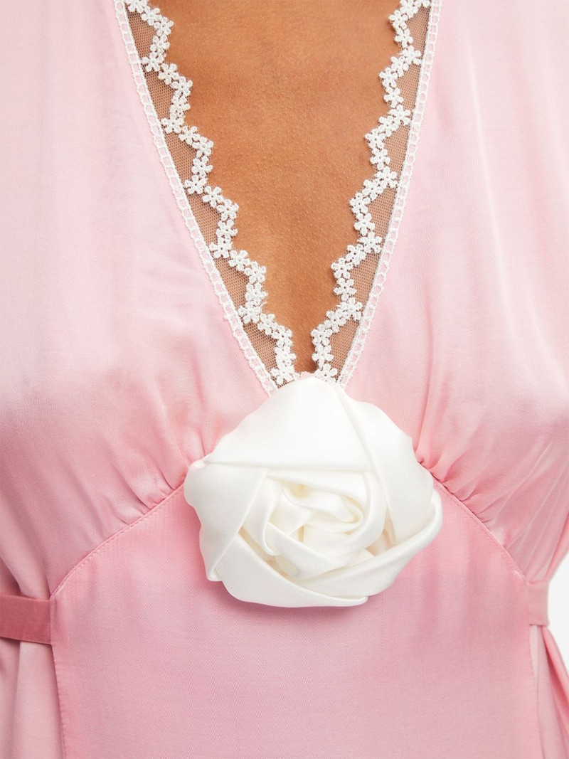 The Genus satin dress 7