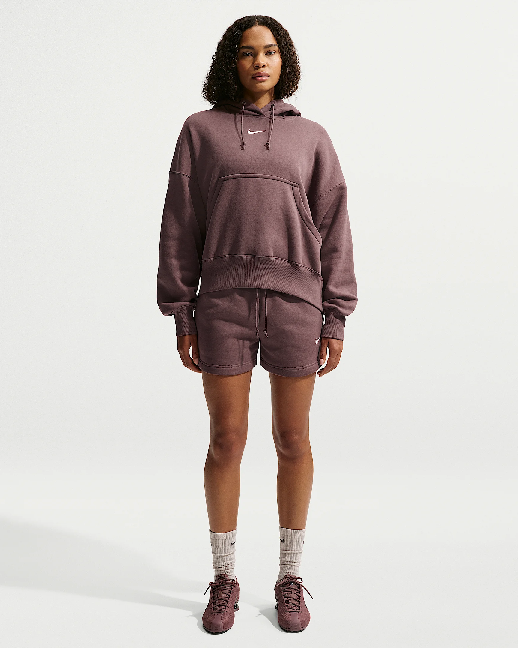 Nike Sportswear Phoenix Fleece Women's Mid-Rise 4" Shorts - 1