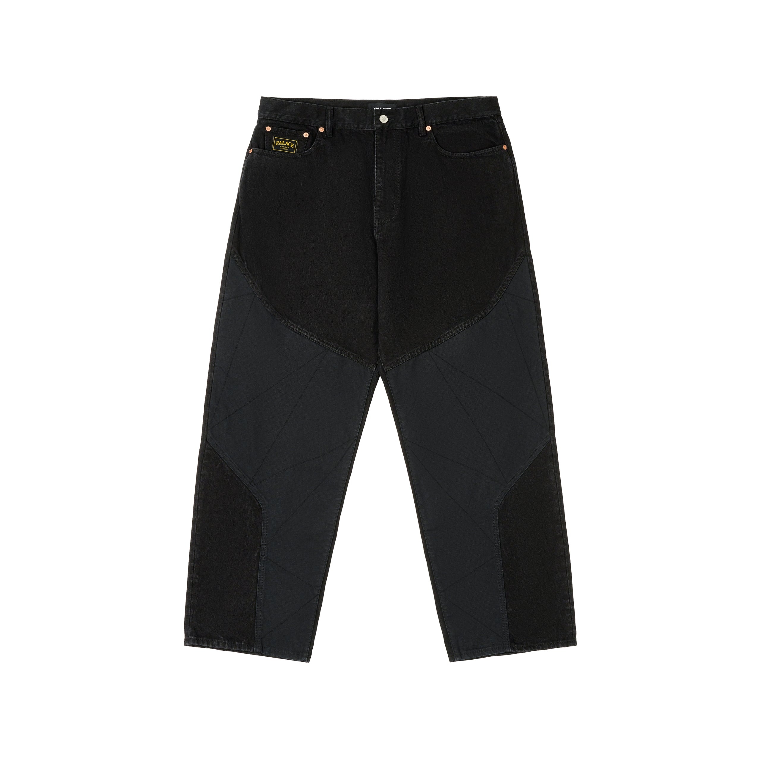 PANEL P90 BAGGY JEAN BLACK - 1