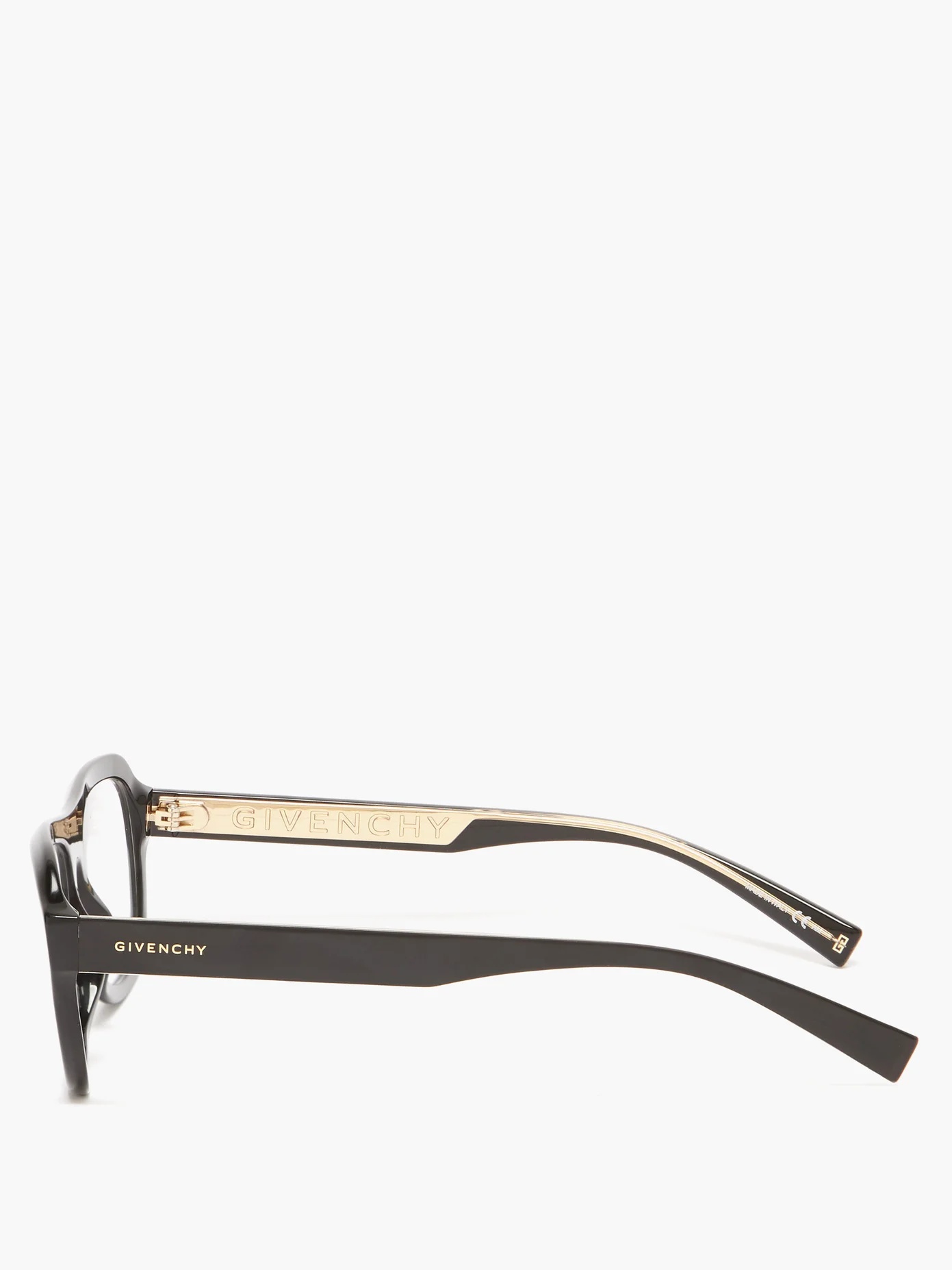 Aviator acetate glasses - 3