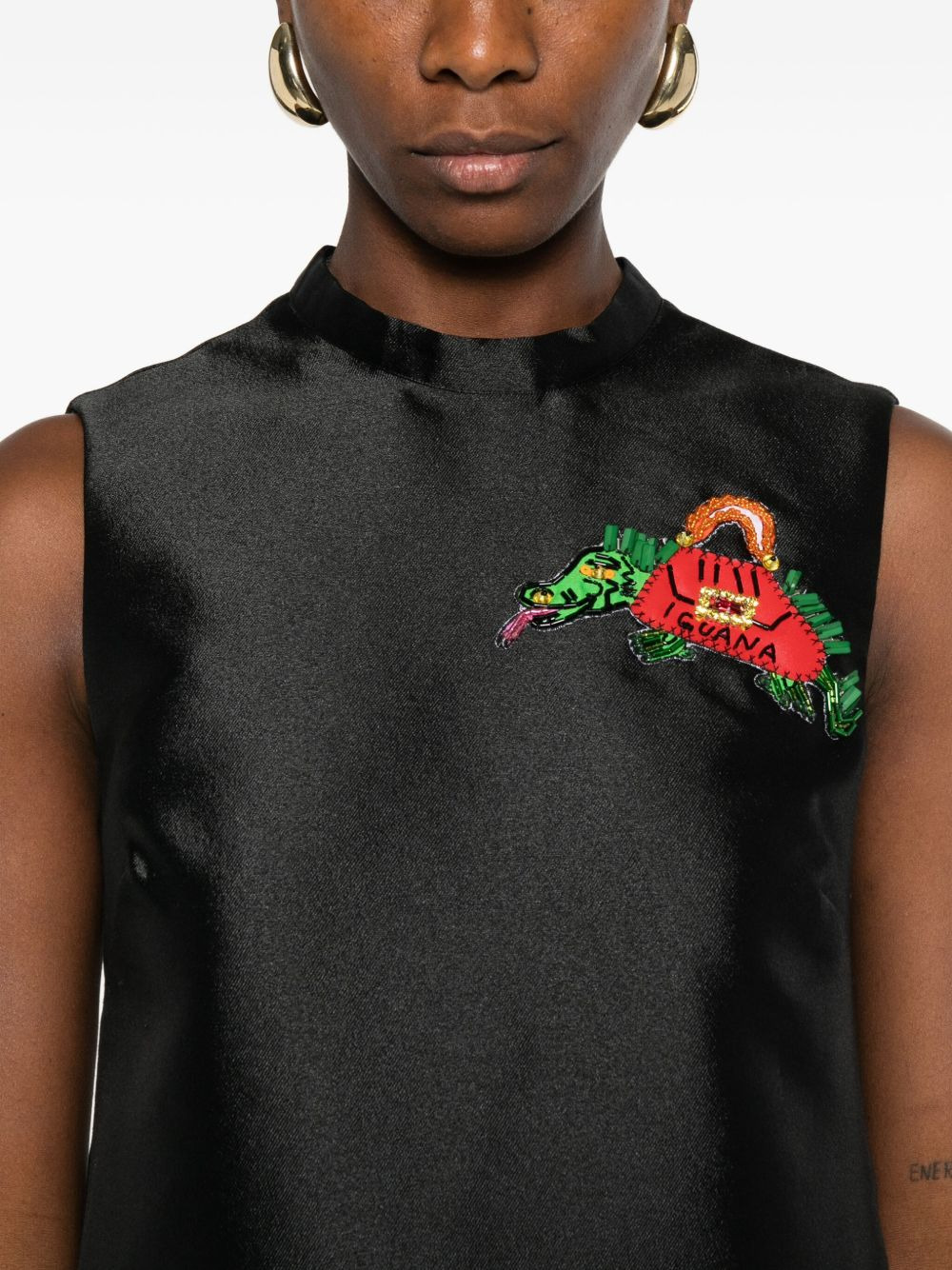 Ginger embellished sleeveless mini dress - 5