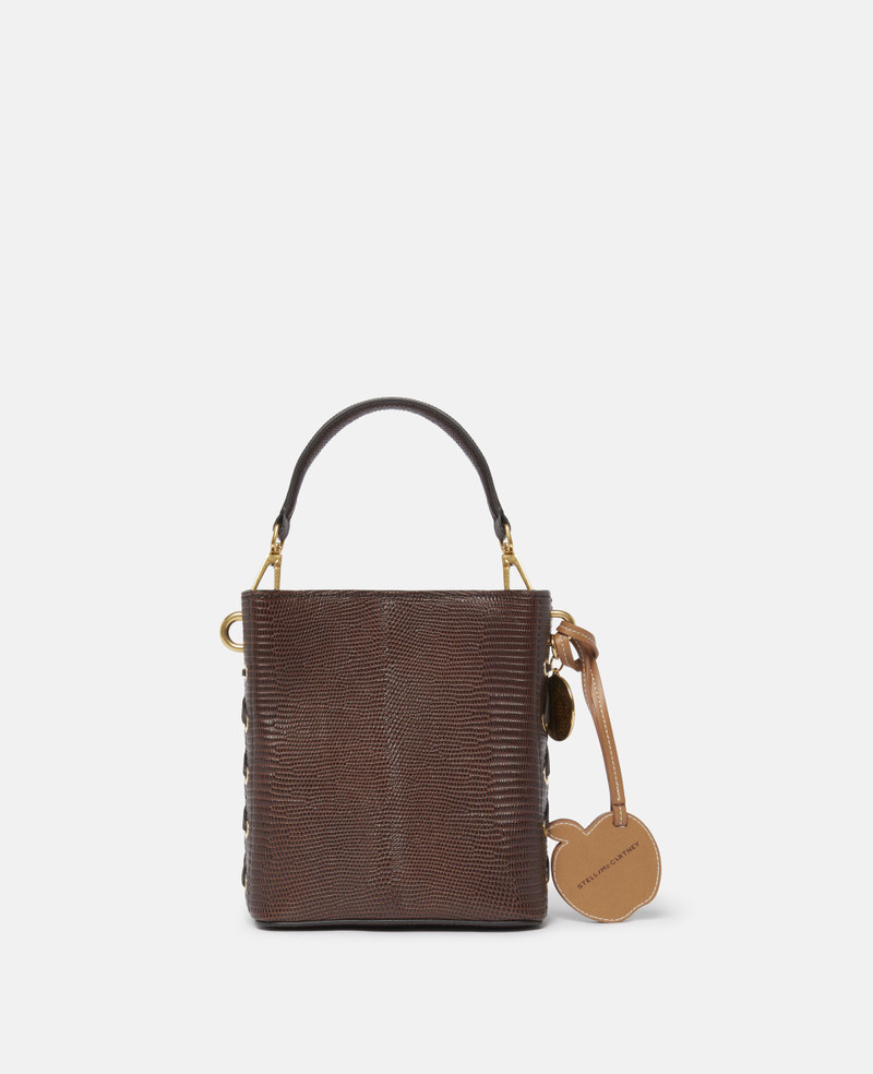 Frayme Scale-Embossed Bucket Bag 3
