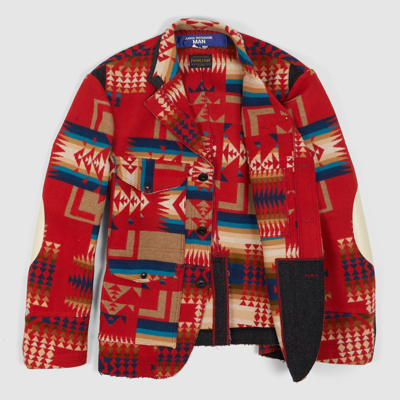 Junya Watanabe MAN Junya Watanabe Man x Pendleton Sport Blazer Jacket outlook