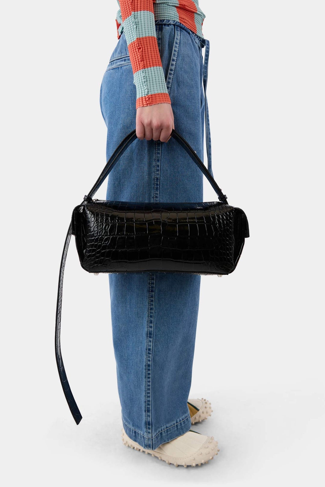 LABAULETTO BAG / black croco - 4