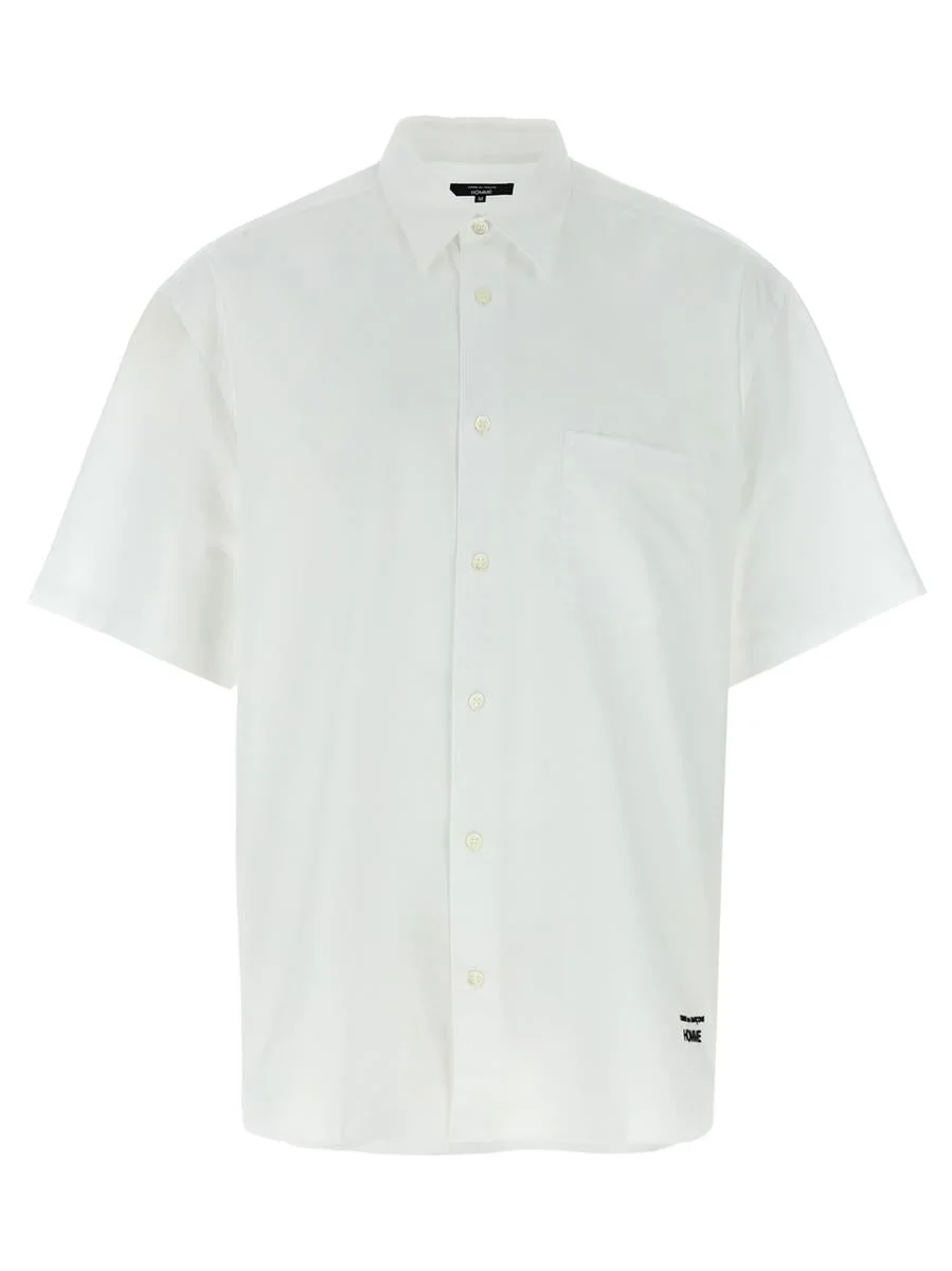 Comme Des Garçons Homme Logo Embroidery Shirt - 1