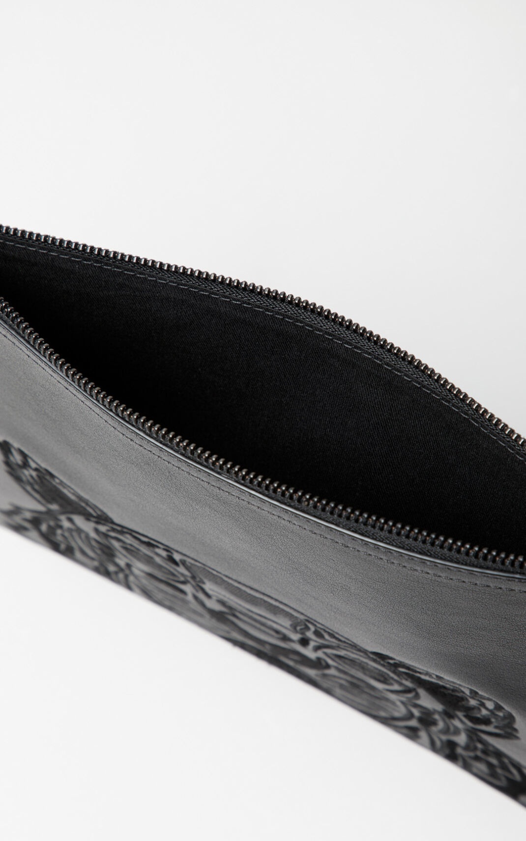 Tiger leather clutch - 3