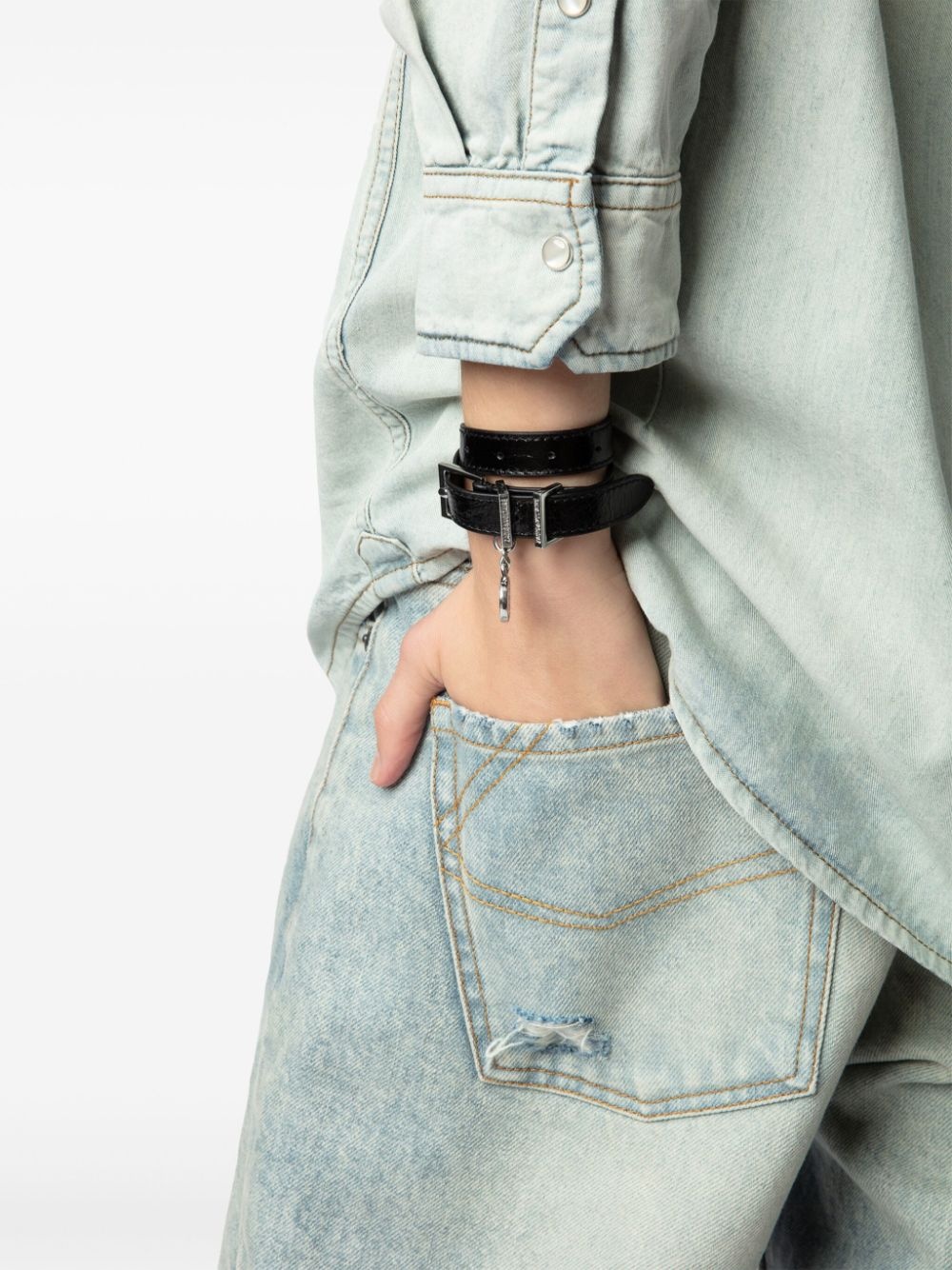 Sunny leather bracelet - 4
