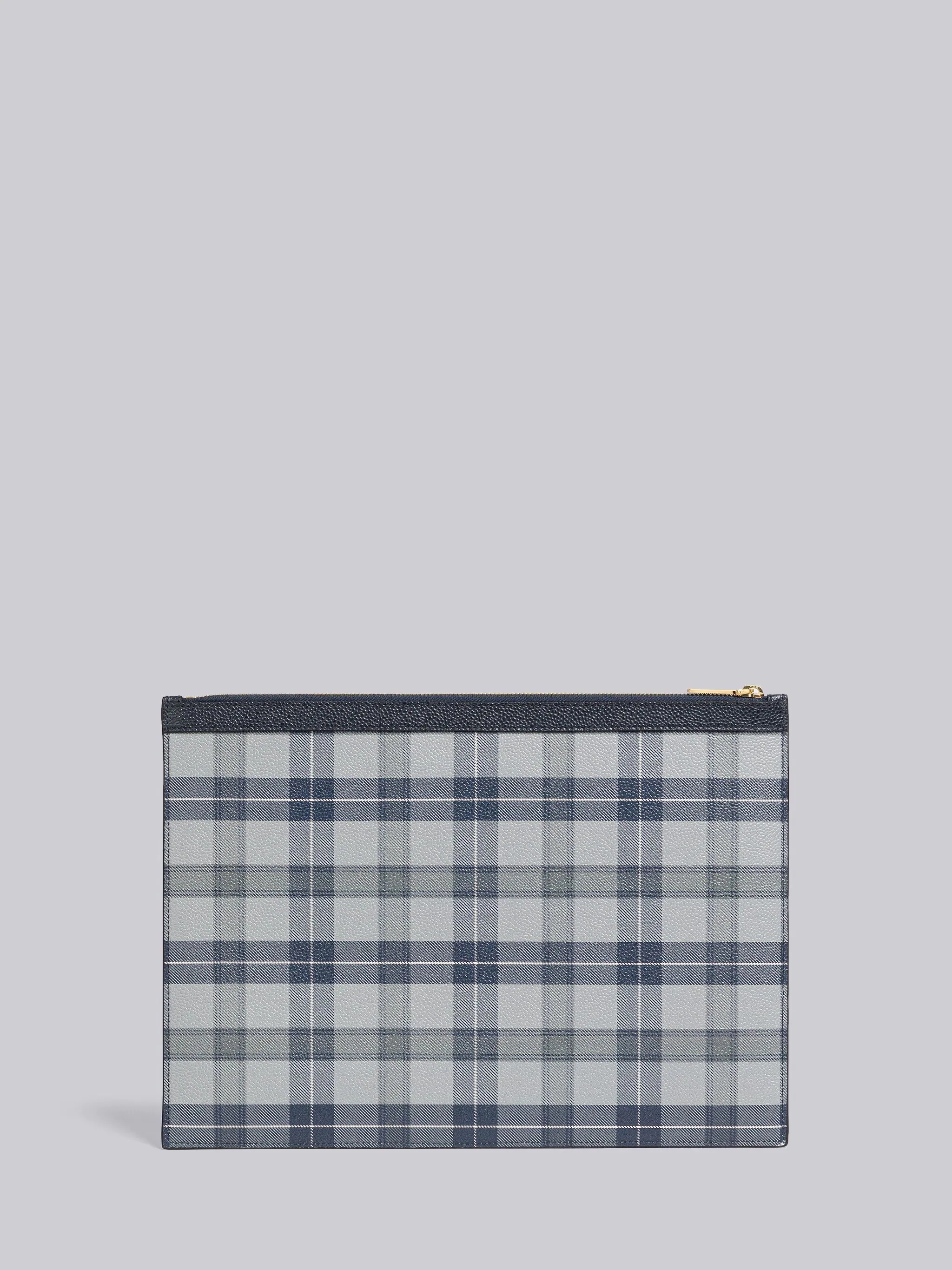 Tartan Pebble Grain Leather Medium Document Holder - 3