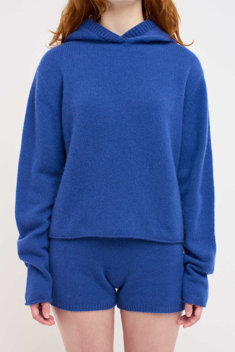 WOMEN'S RAW HEM HOODIE - 4