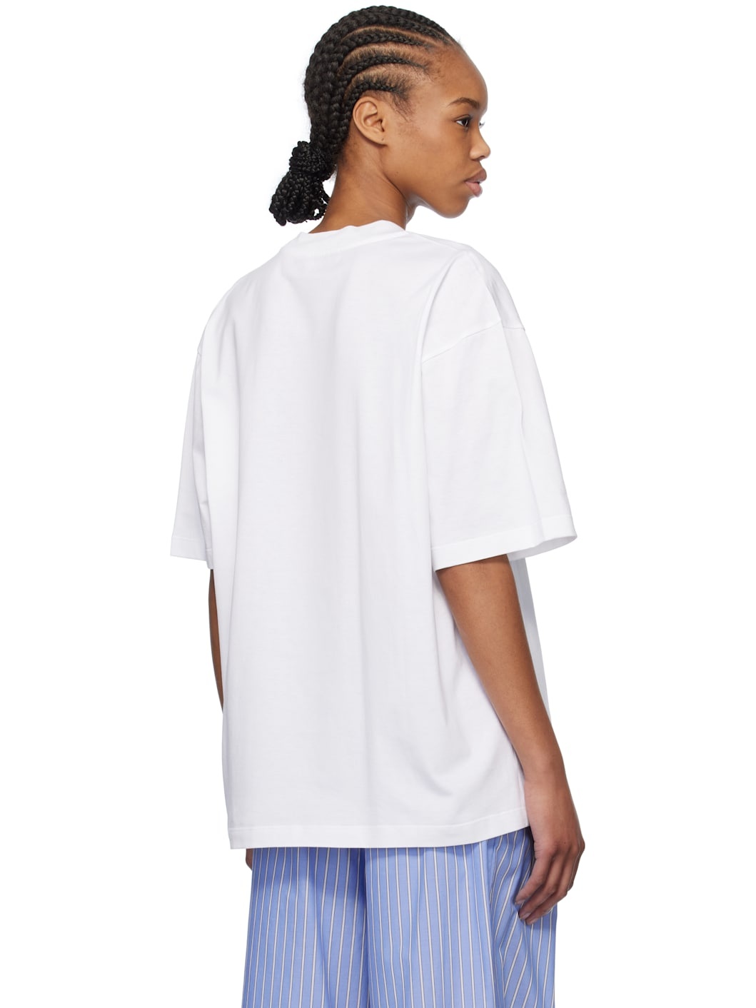 White Pop Fields Logo T-shirt - 3