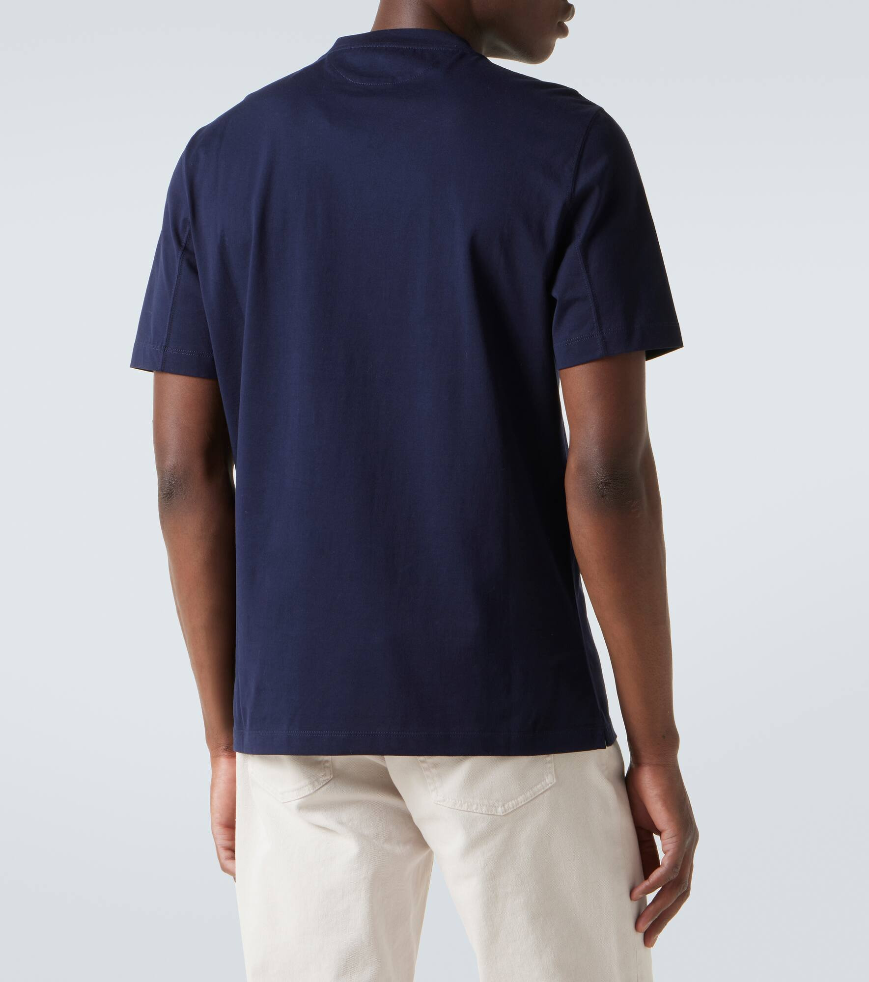 Logo cotton jersey T-shirt - 4