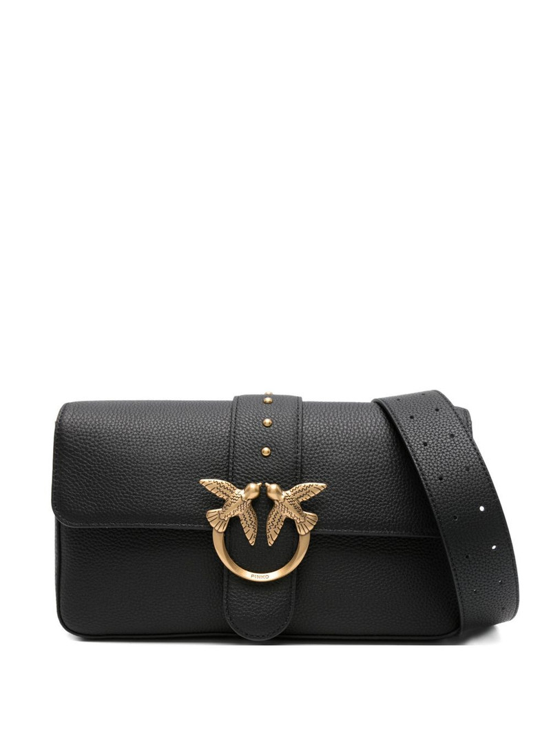 Love studded shoulder bag 1