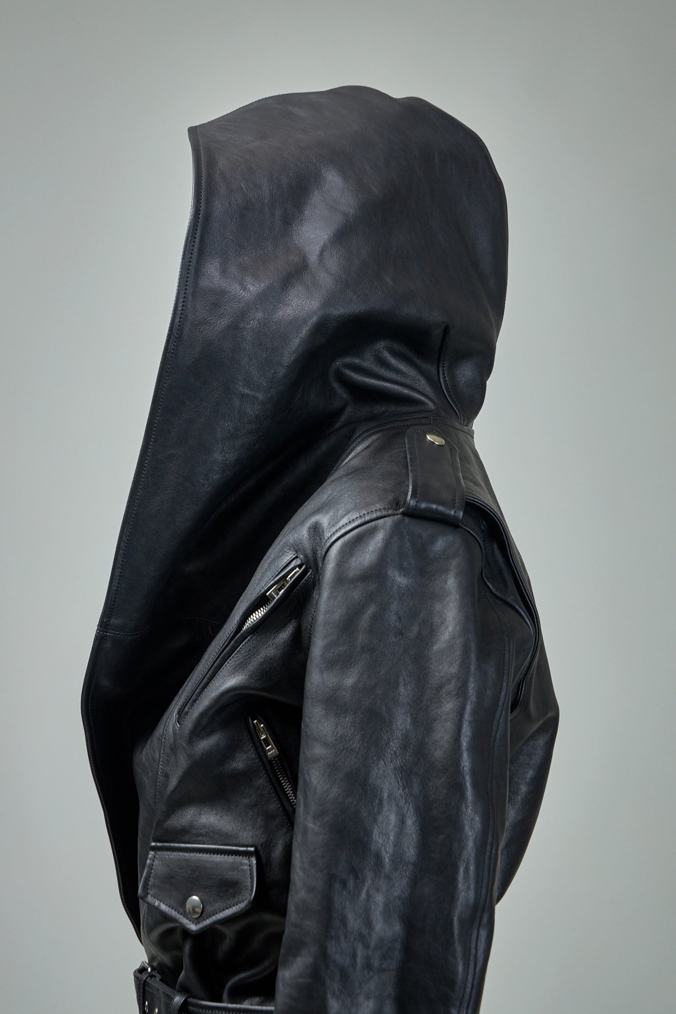 Alaïa Hooded Biker | labelsfashion | REVERSIBLE