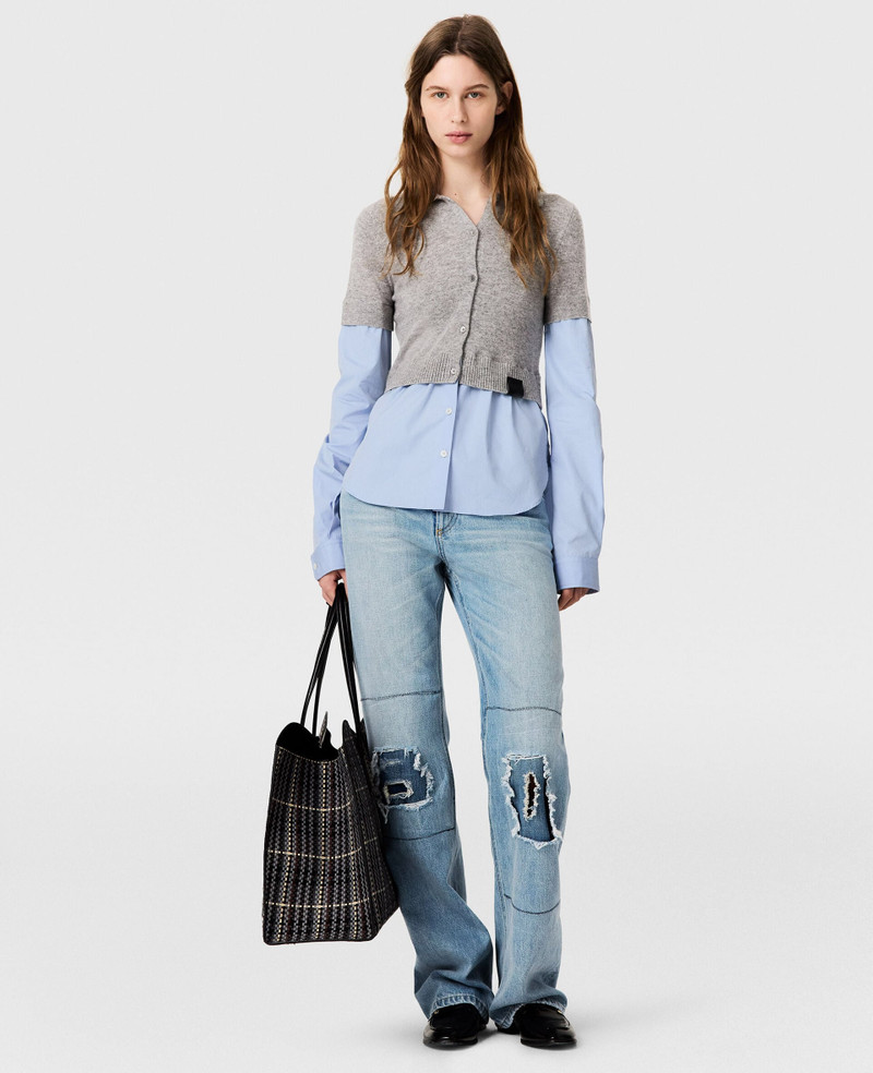 Hybrid Knit Shirt Cardigan 5