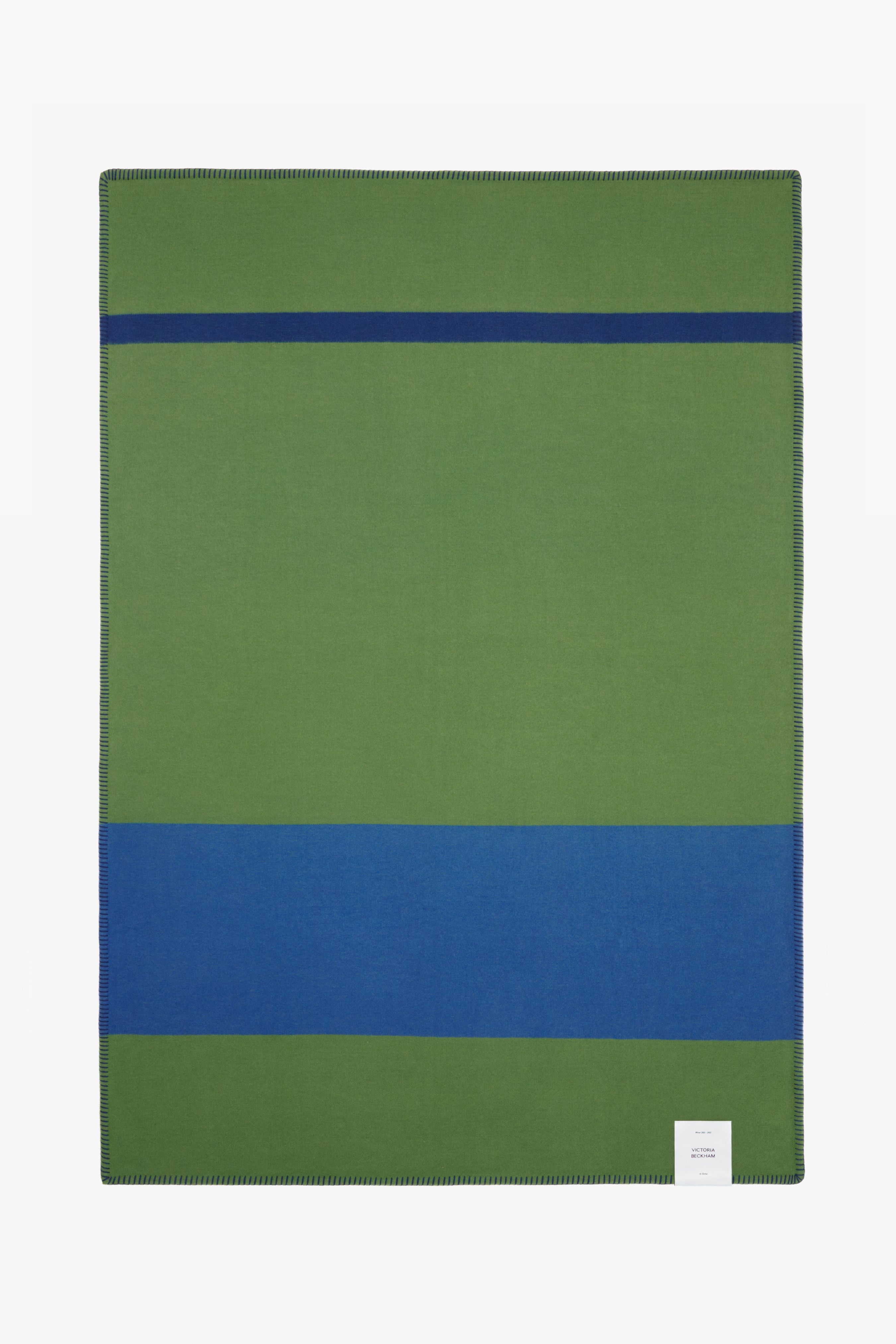 Posh Blanket in Green & Blue - 1