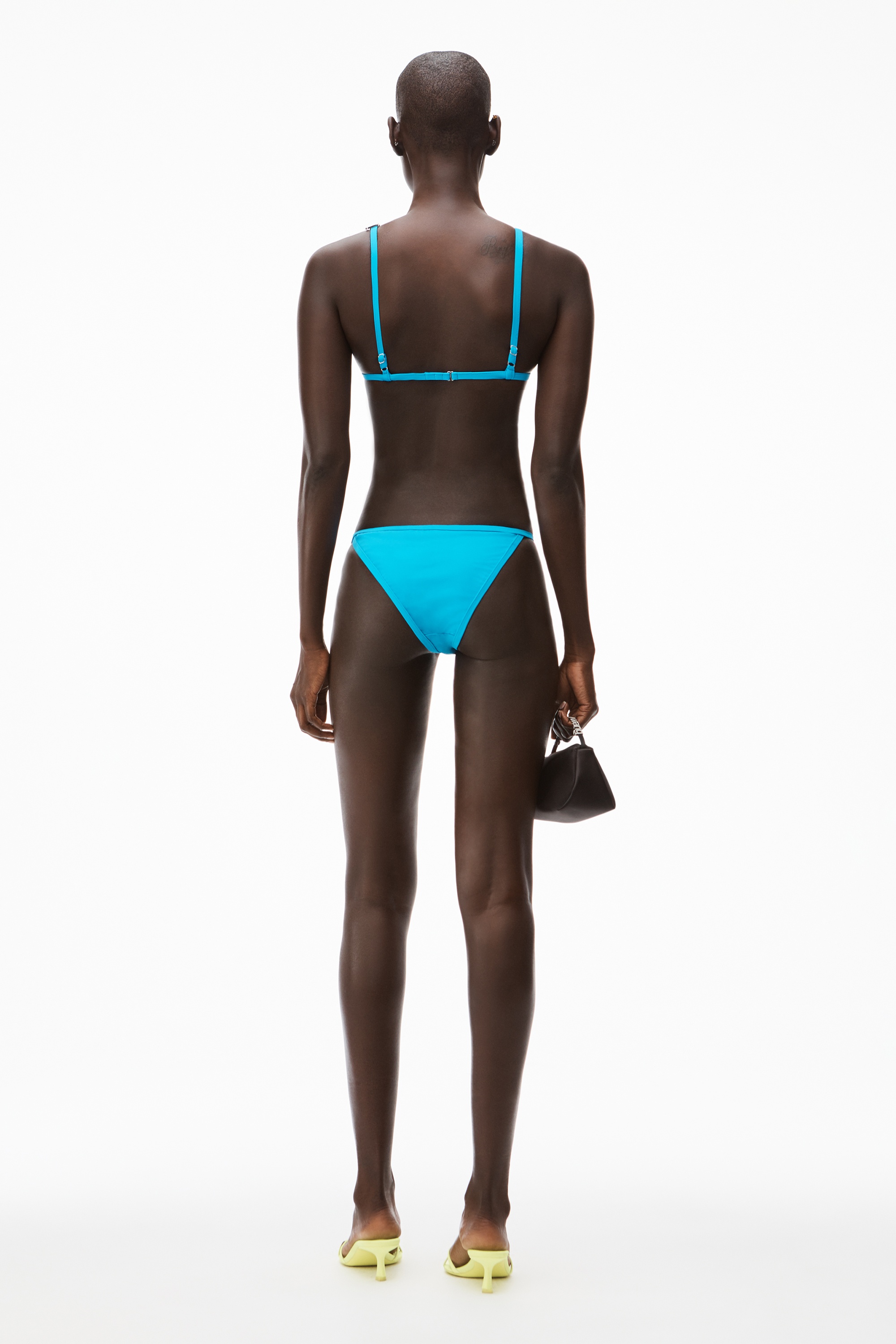a wangロゴ　ビキニ Alexander Wang | Swim | Black Alexander Wang Crystal Logo