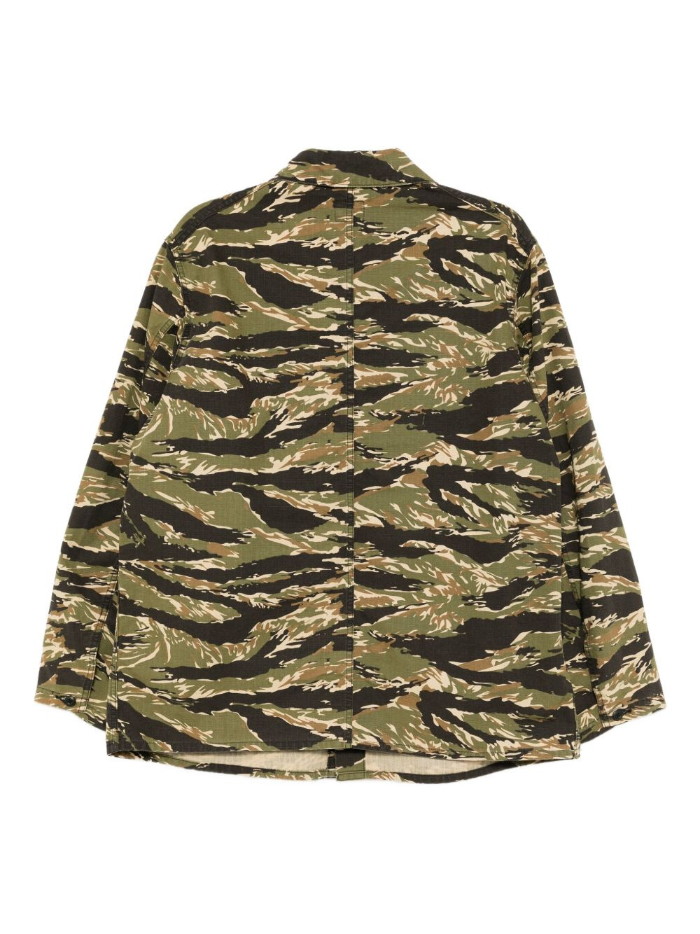 ripstop camo coverall jacket - 2