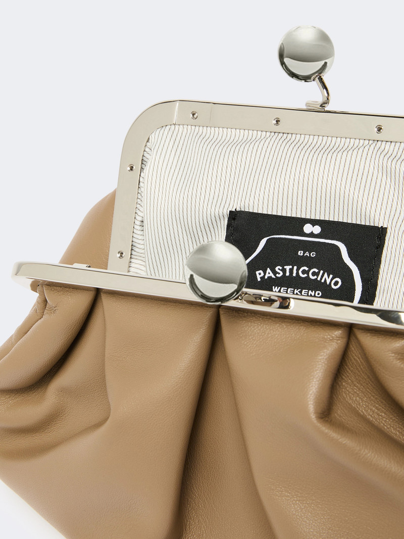 PRATI Small sheepskin Pasticcino Bag - TURTLEDOVE 5