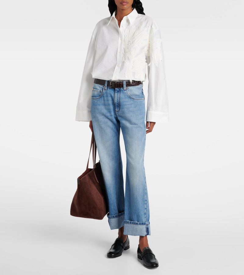 Brunello Cucinelli Low-rise straight jeans outlook