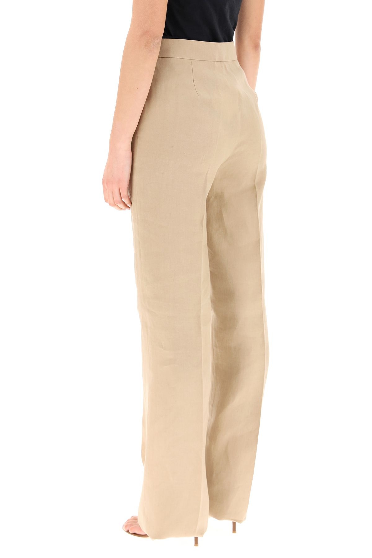 BICE LINEN TROUSERS - 4